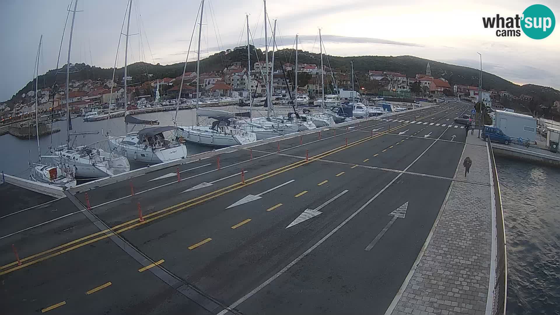 Dalmatia Tkon Ferry – webcams Croatia