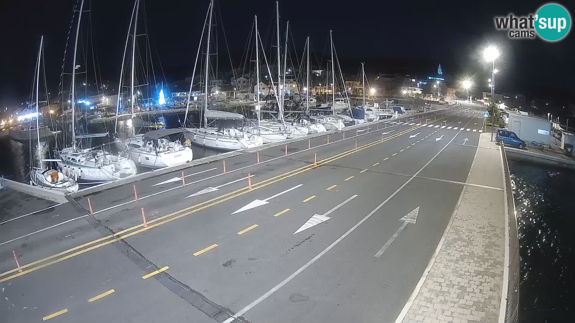 Dalmacia Tkon Transportar- webcams Croacia