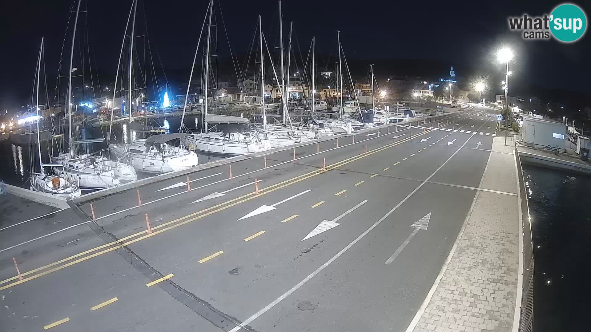 Dalmacia Tkon Transportar- webcams Croacia