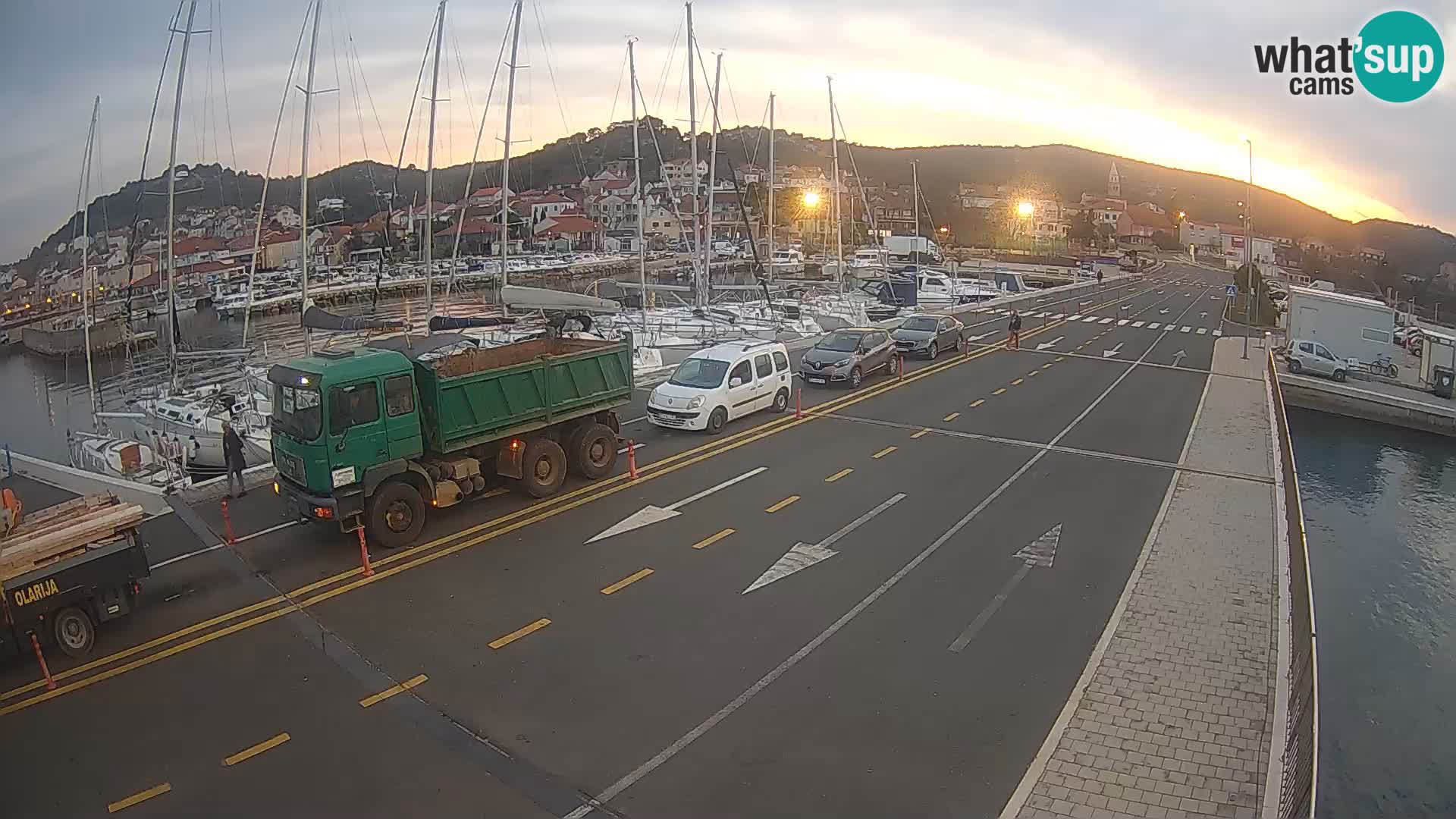 Dalmatia Tkon Ferry – webcams Croatia
