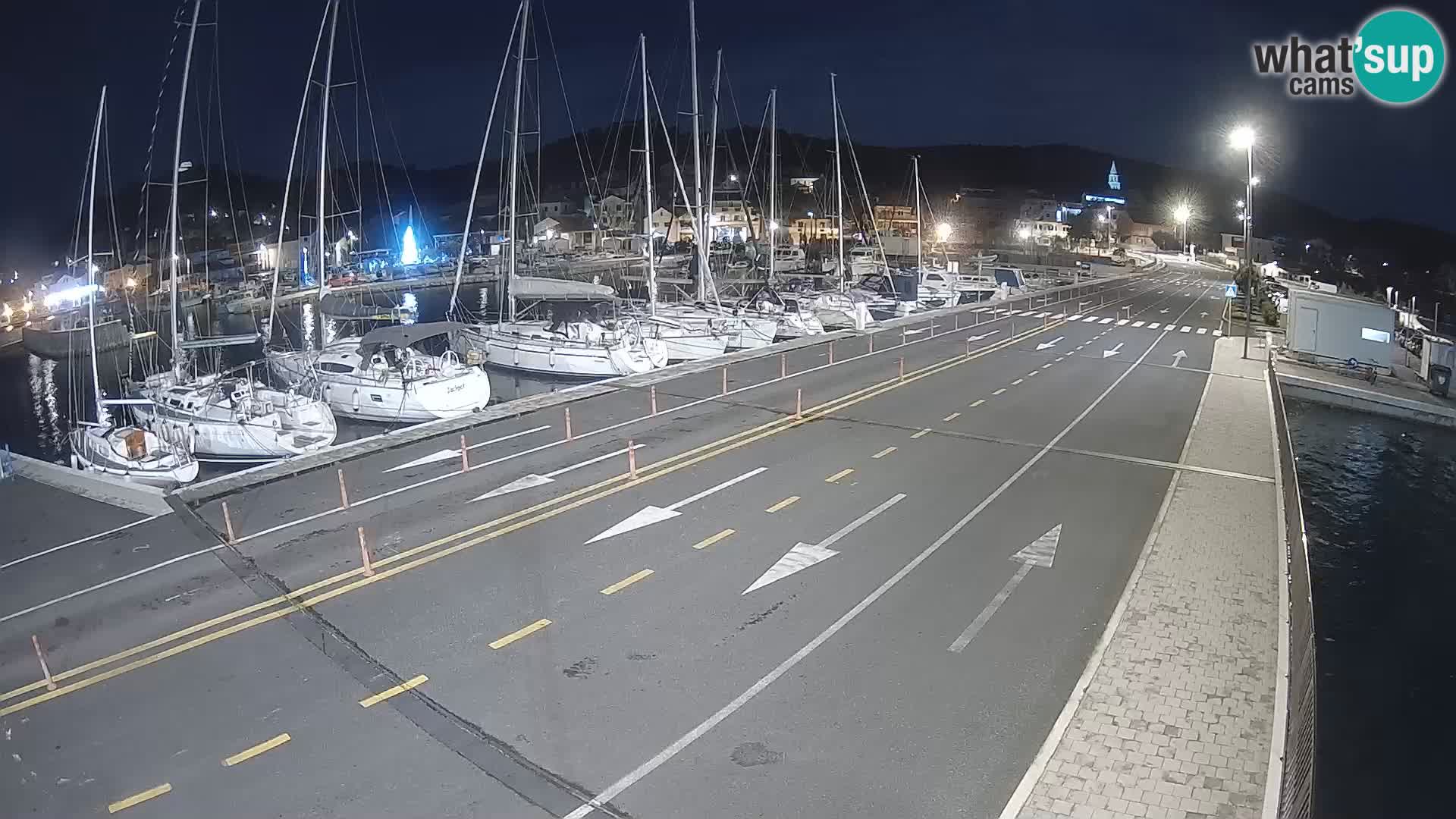 Dalmatie Tkon Traversier – webcams Croatie