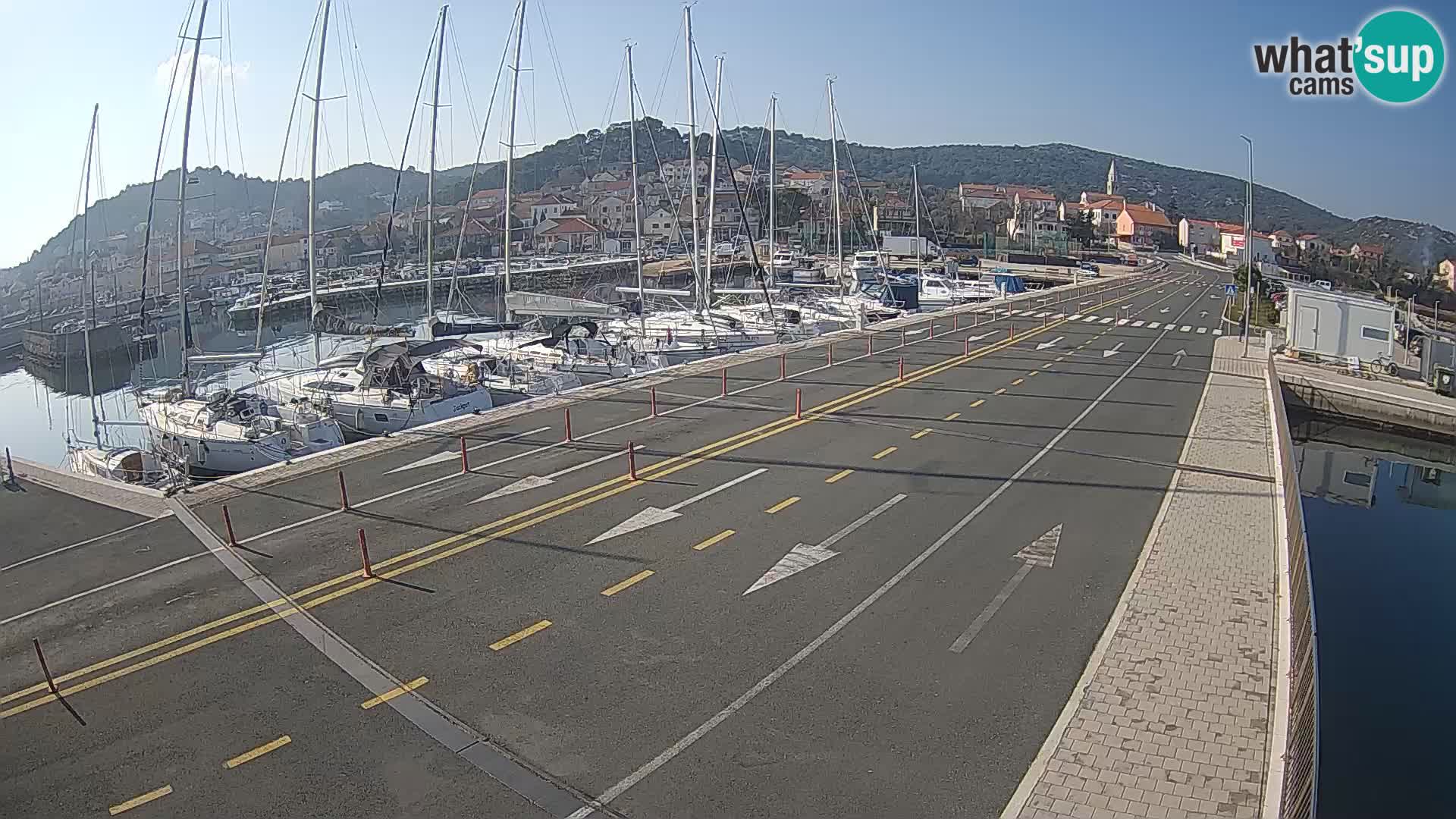 Dalmazia traghetto Tkon – webcam Croazia