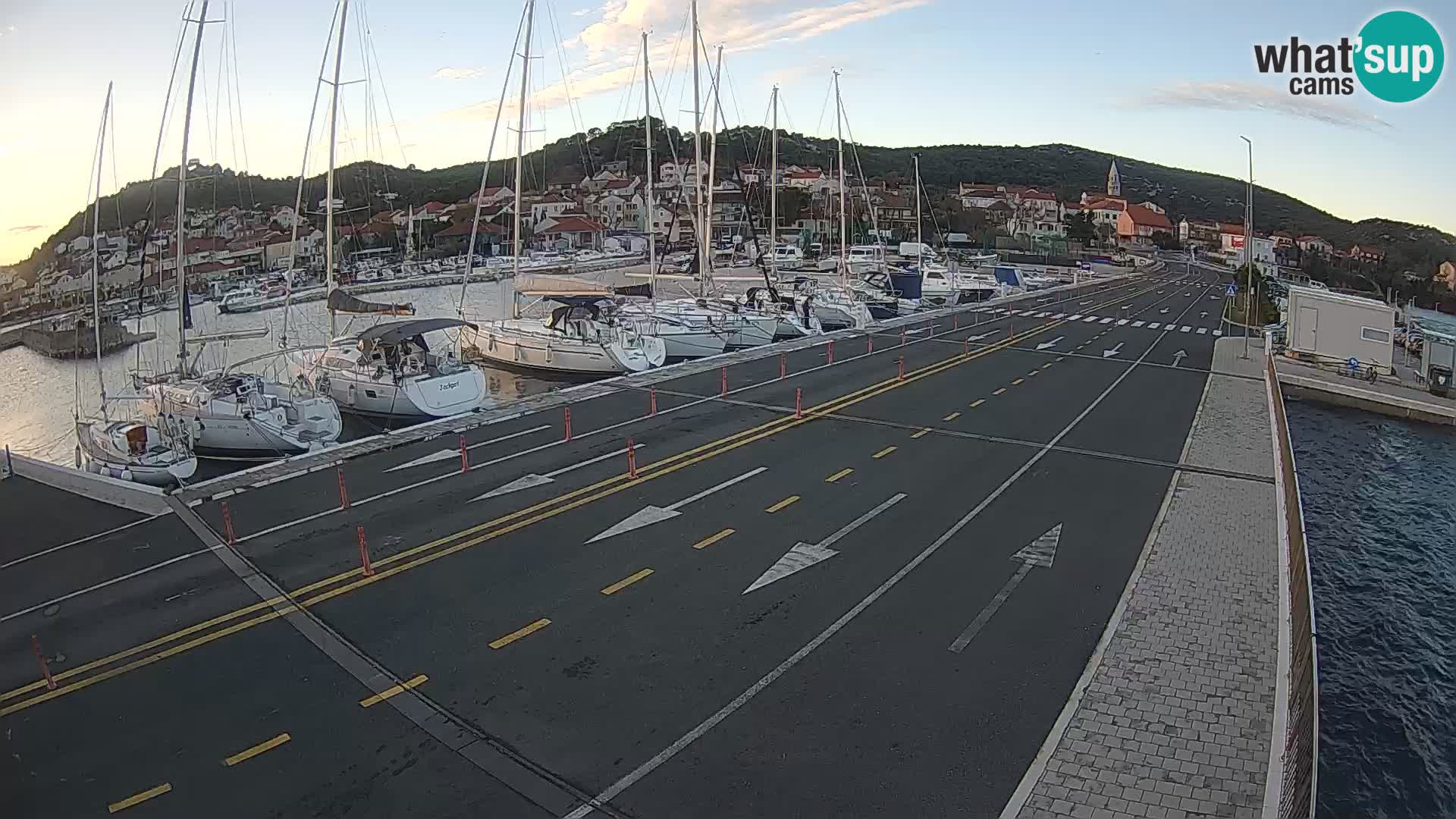 Dalmatia Tkon Ferry – webcams Croatia