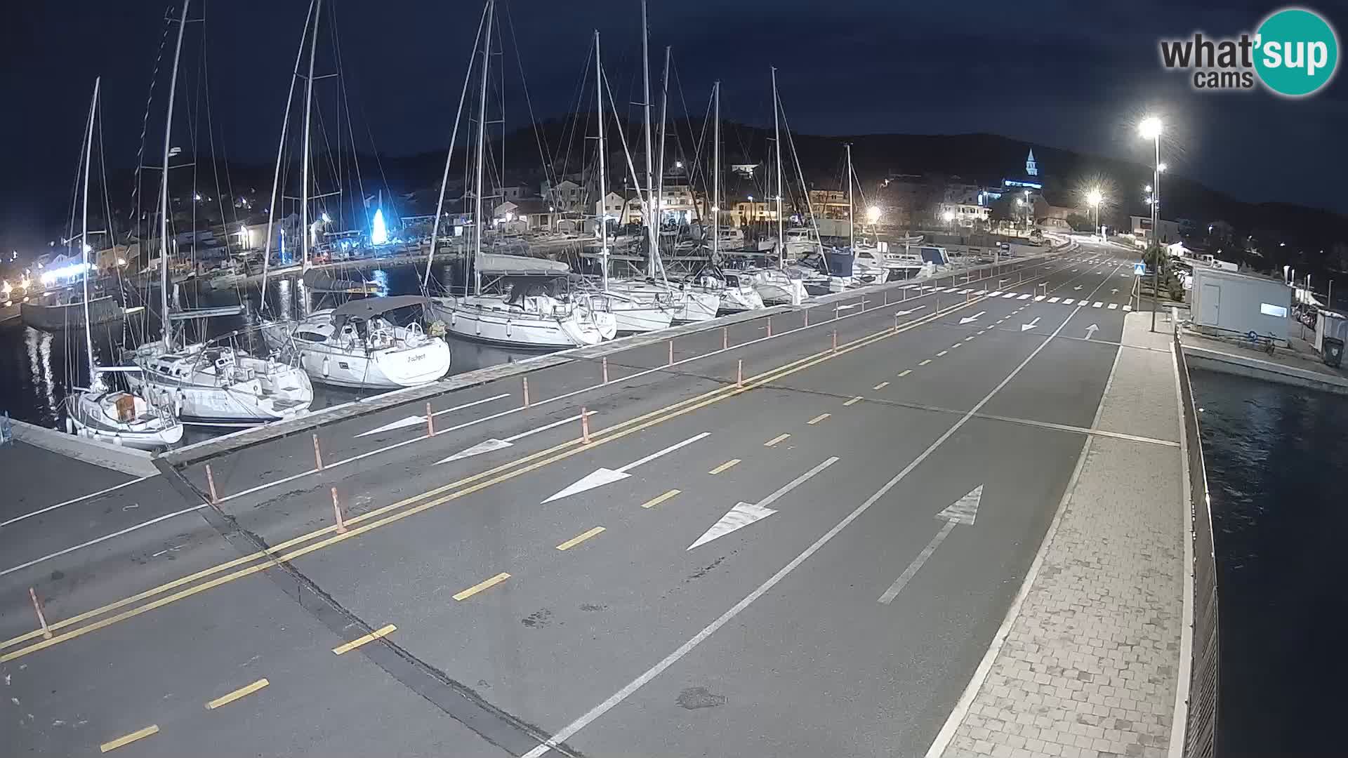 Dalmatie Tkon Traversier – webcams Croatie