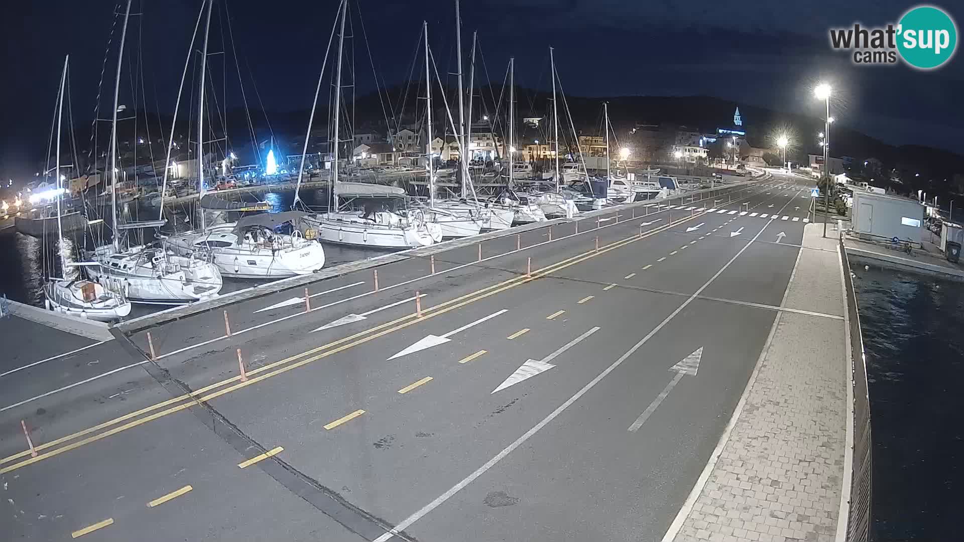 Dalmatie Tkon Traversier – webcams Croatie