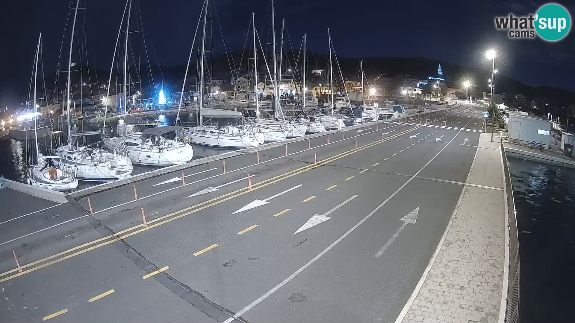 Dalmatie Tkon Traversier – webcams Croatie