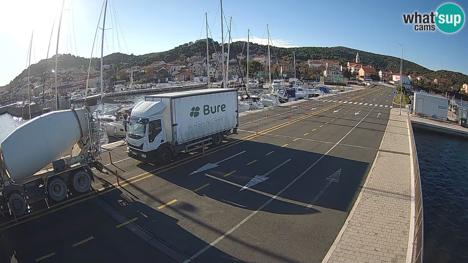 Dalmatia Tkon Ferry – webcams Croatia