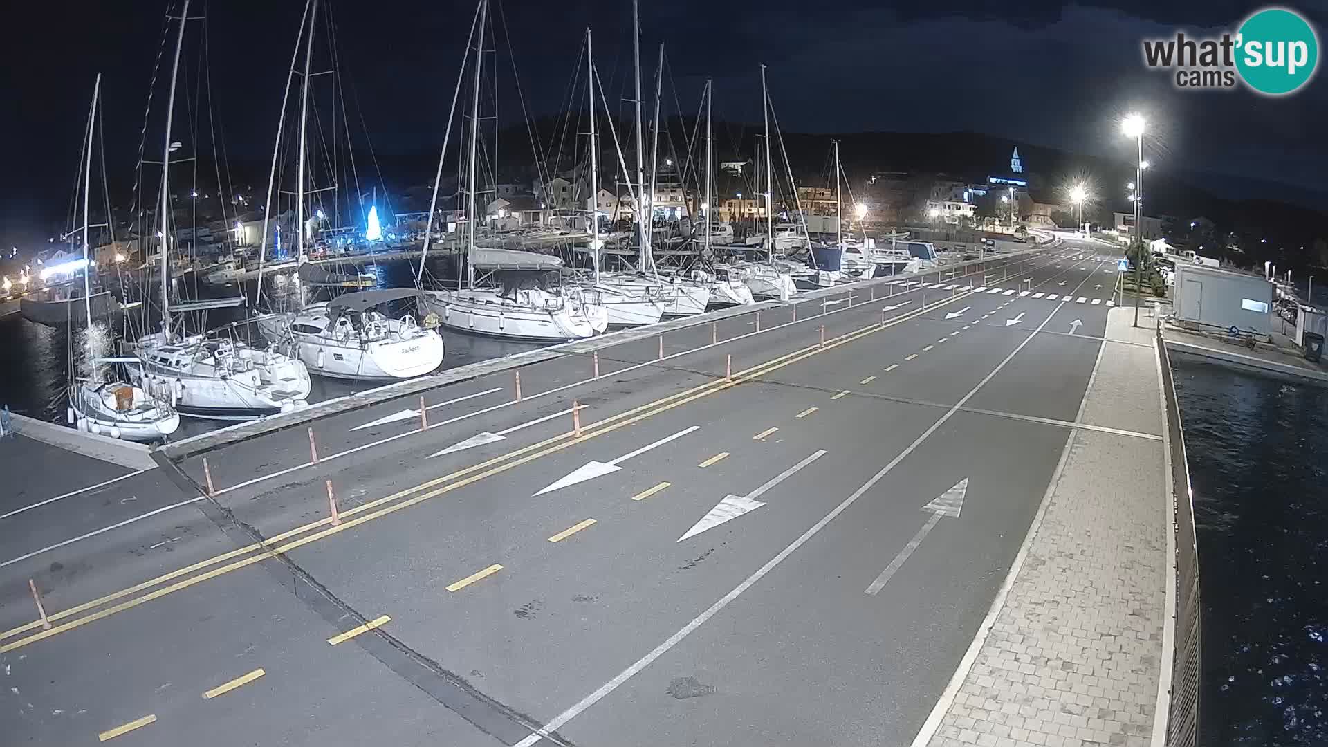 Dalmatie Tkon Traversier – webcams Croatie