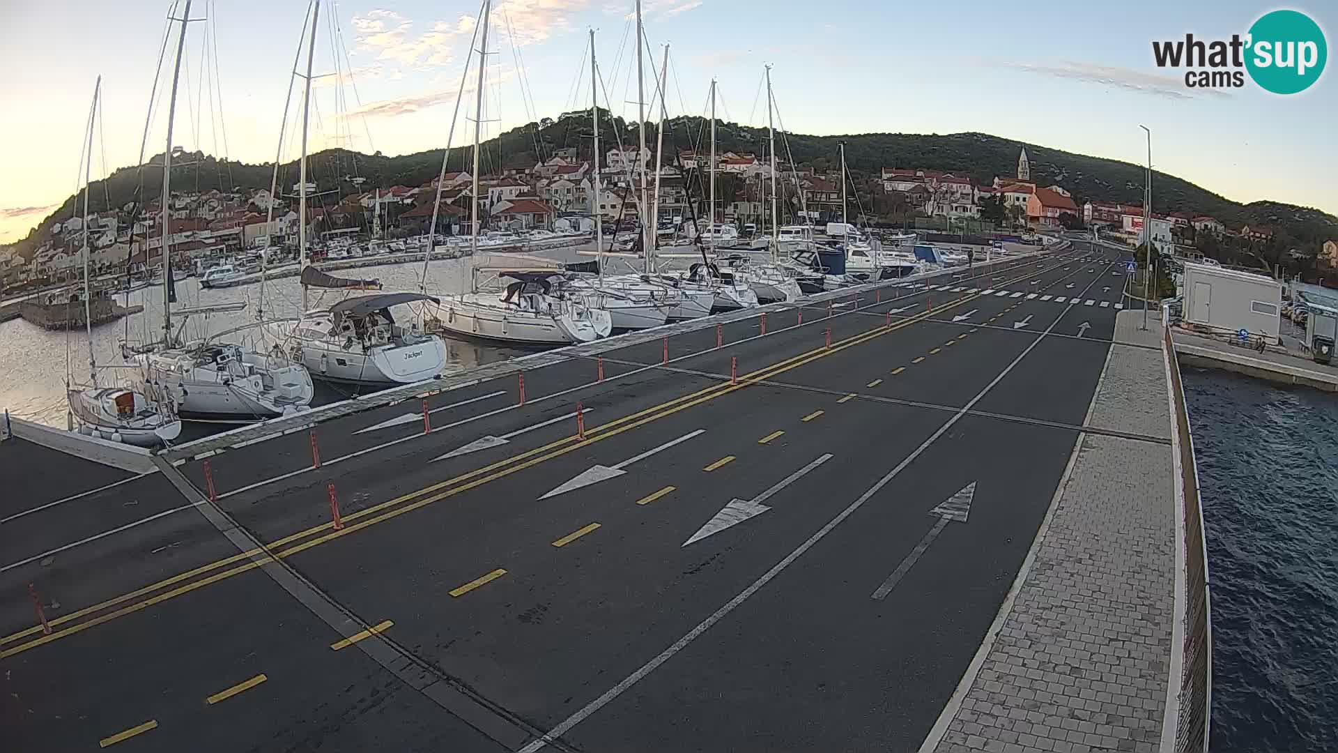 Dalmazia traghetto Tkon – webcam Croazia