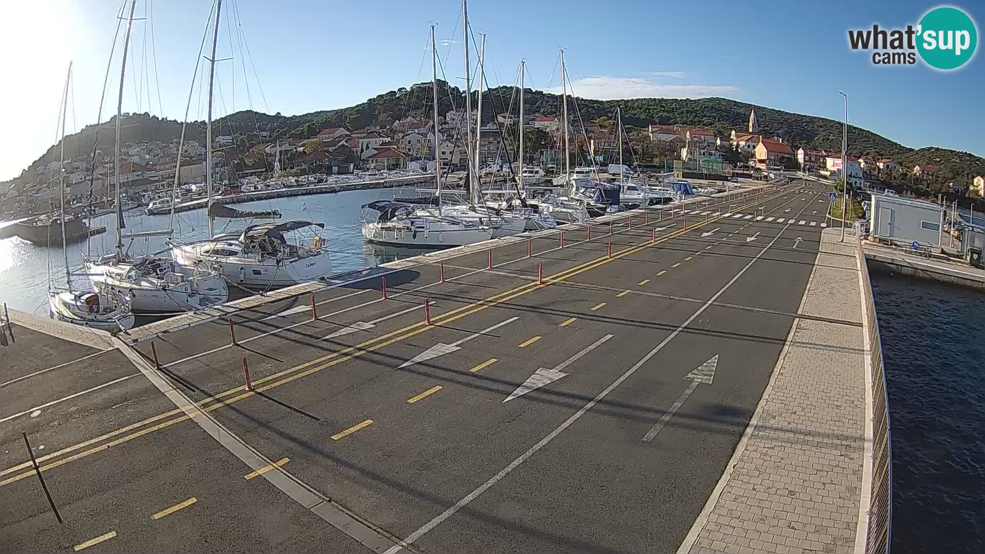 Dalmatien Tkon Fähre – Webcams Kroatien