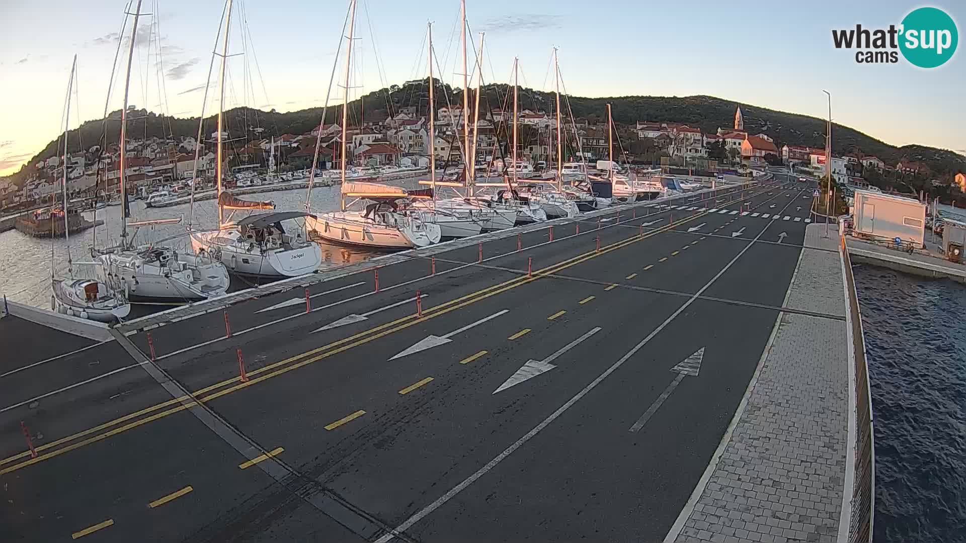 Dalmatia Tkon Ferry – webcams Croatia
