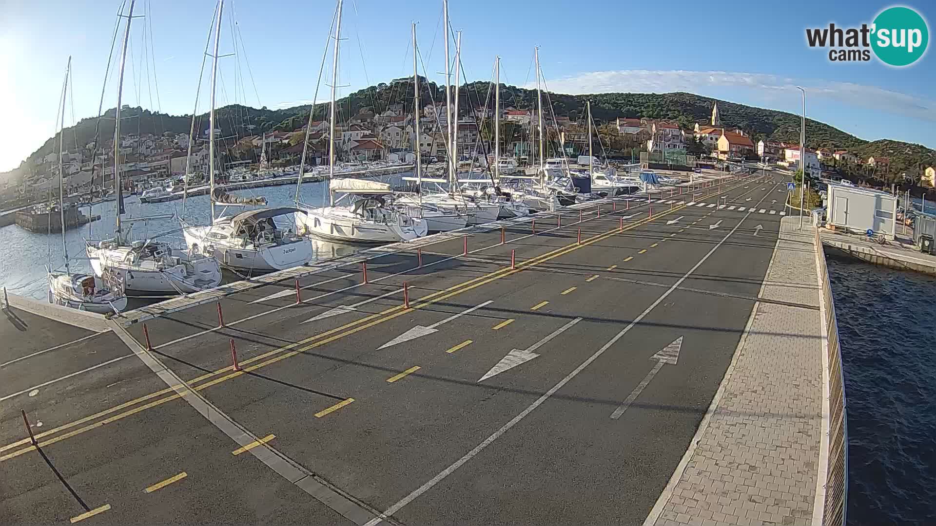 Dalmatia Tkon Ferry – webcams Croatia