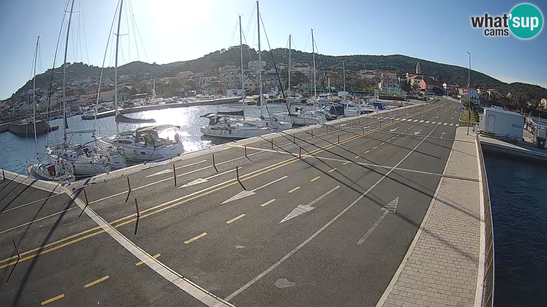 Dalmazia traghetto Tkon – webcam Croazia