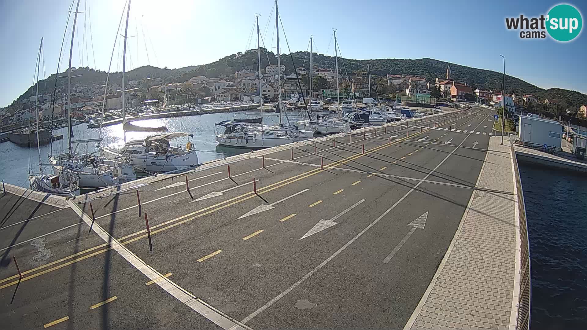 Dalmazia traghetto Tkon – webcam Croazia