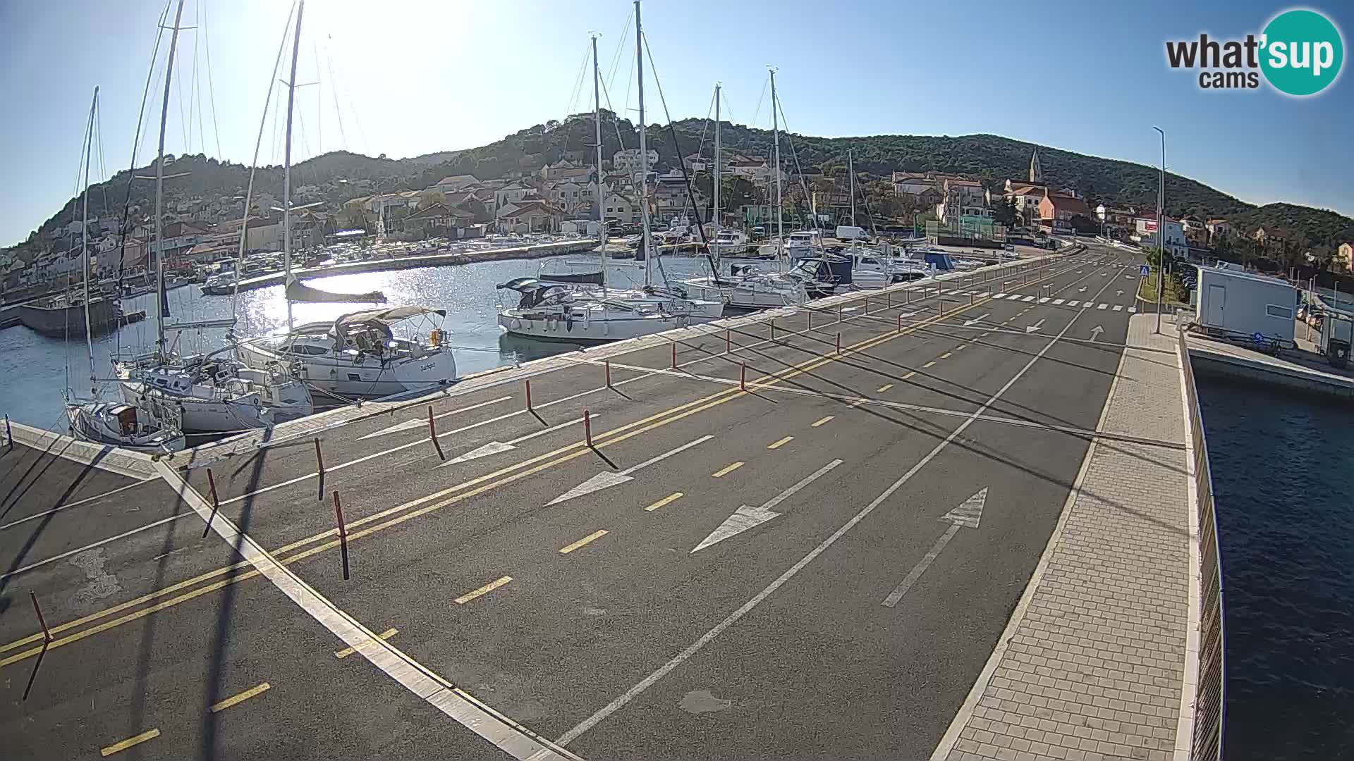 Dalmazia traghetto Tkon – webcam Croazia