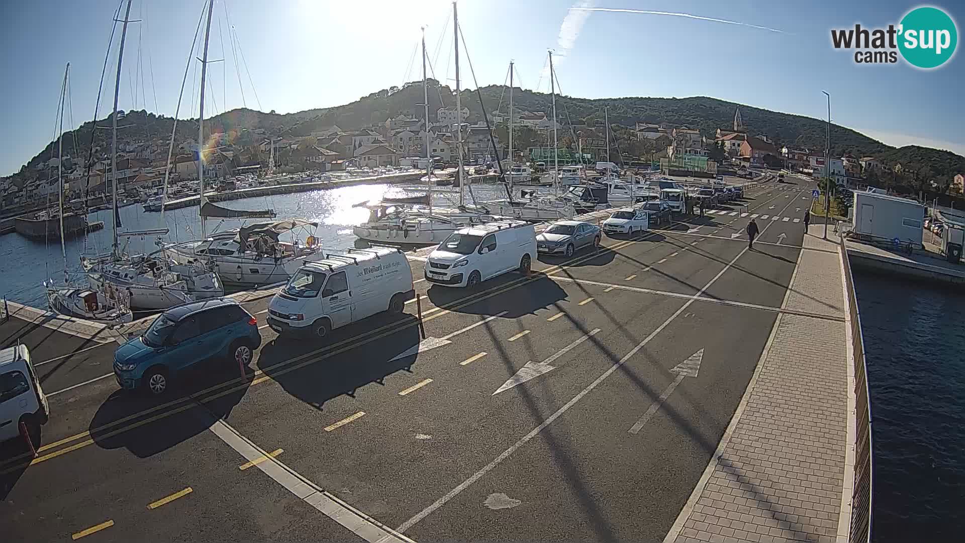 Dalmatien Tkon Fähre – Webcams Kroatien