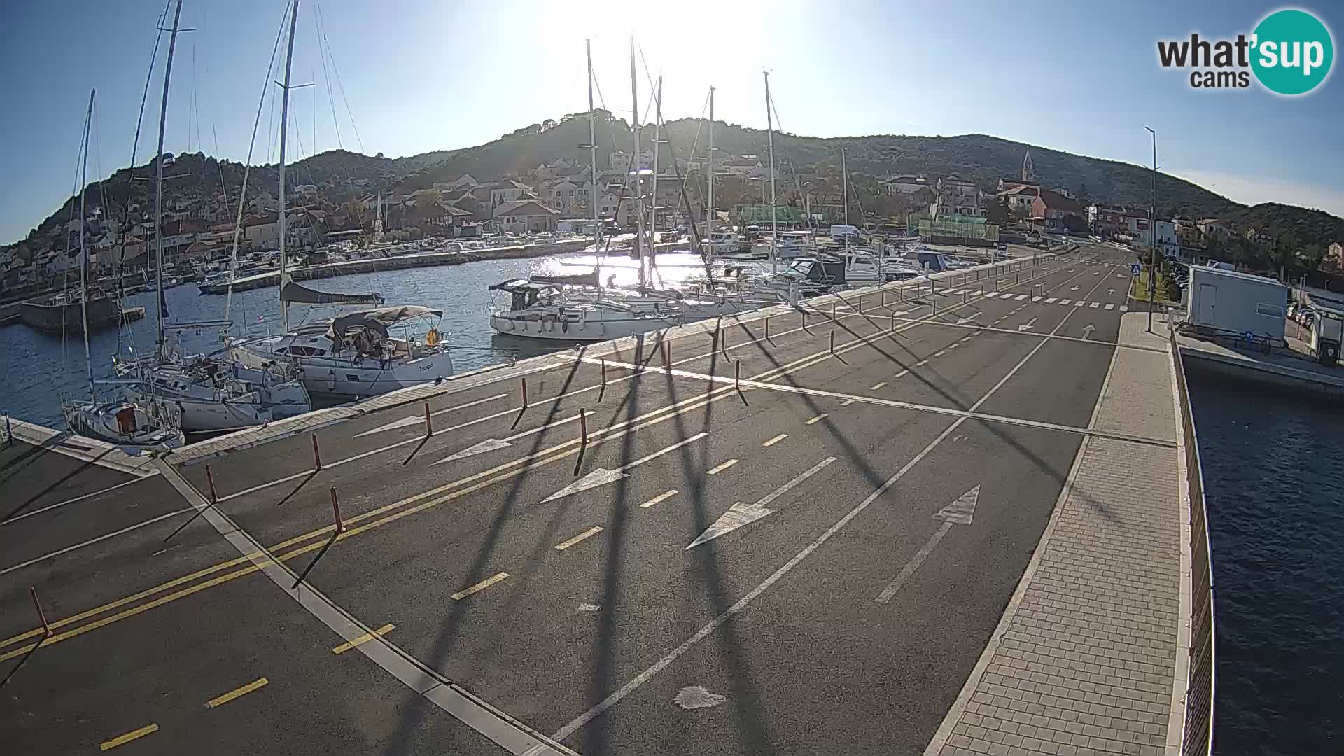 Dalmazia traghetto Tkon – webcam Croazia