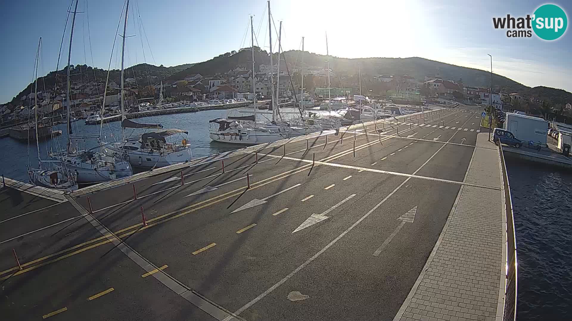 Dalmazia traghetto Tkon – webcam Croazia