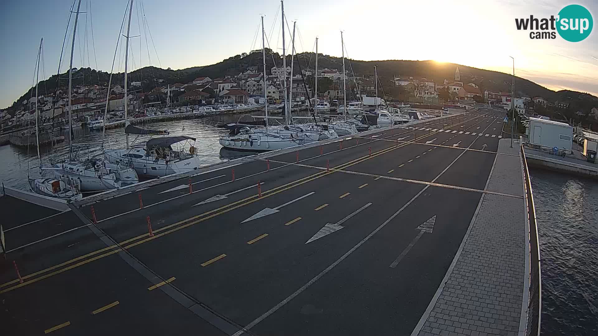 Trajekt Dalmacija Tkon – web kamere Hrvatska