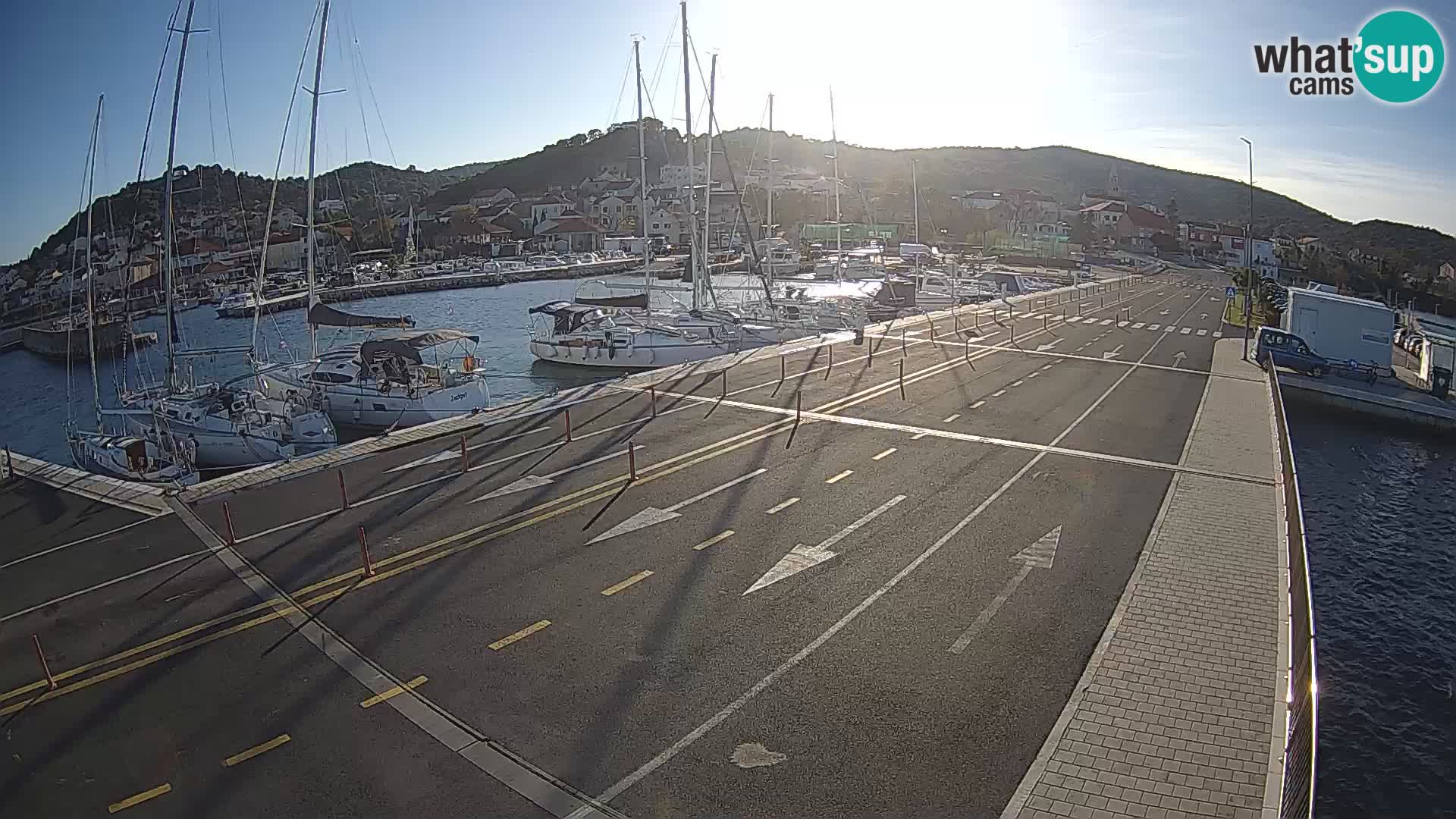 Dalmazia traghetto Tkon – webcam Croazia