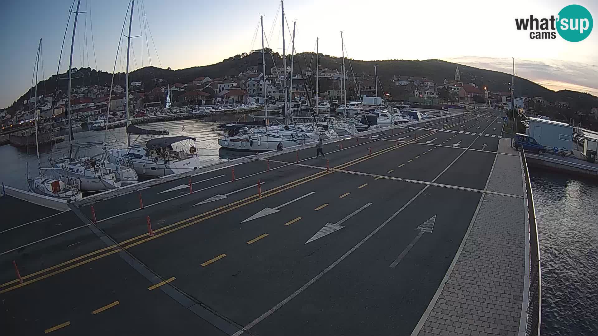 Dalmazia traghetto Tkon – webcam Croazia