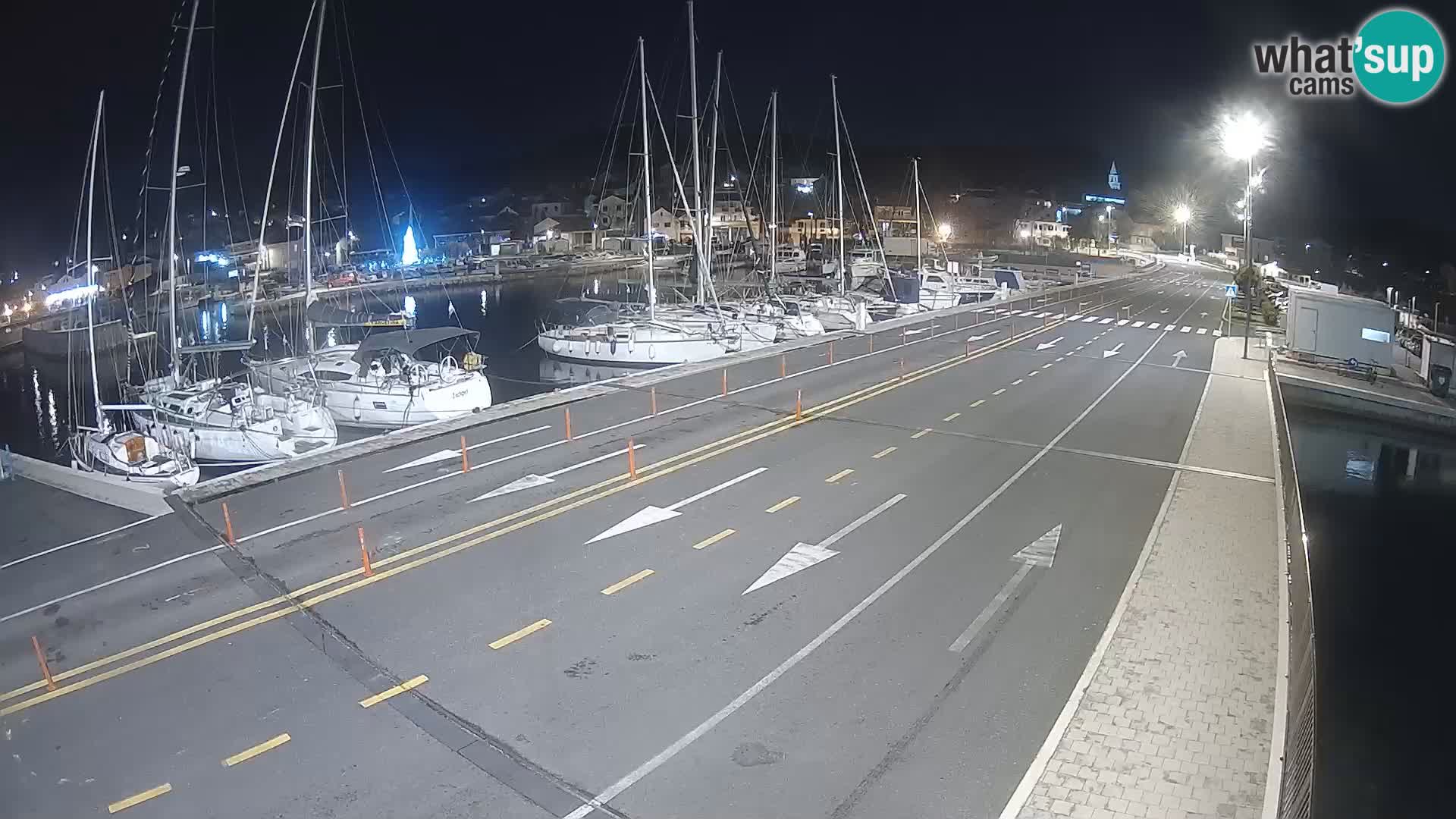 Dalmacija Trajekt Tkon – spletne kamere Hrvaška