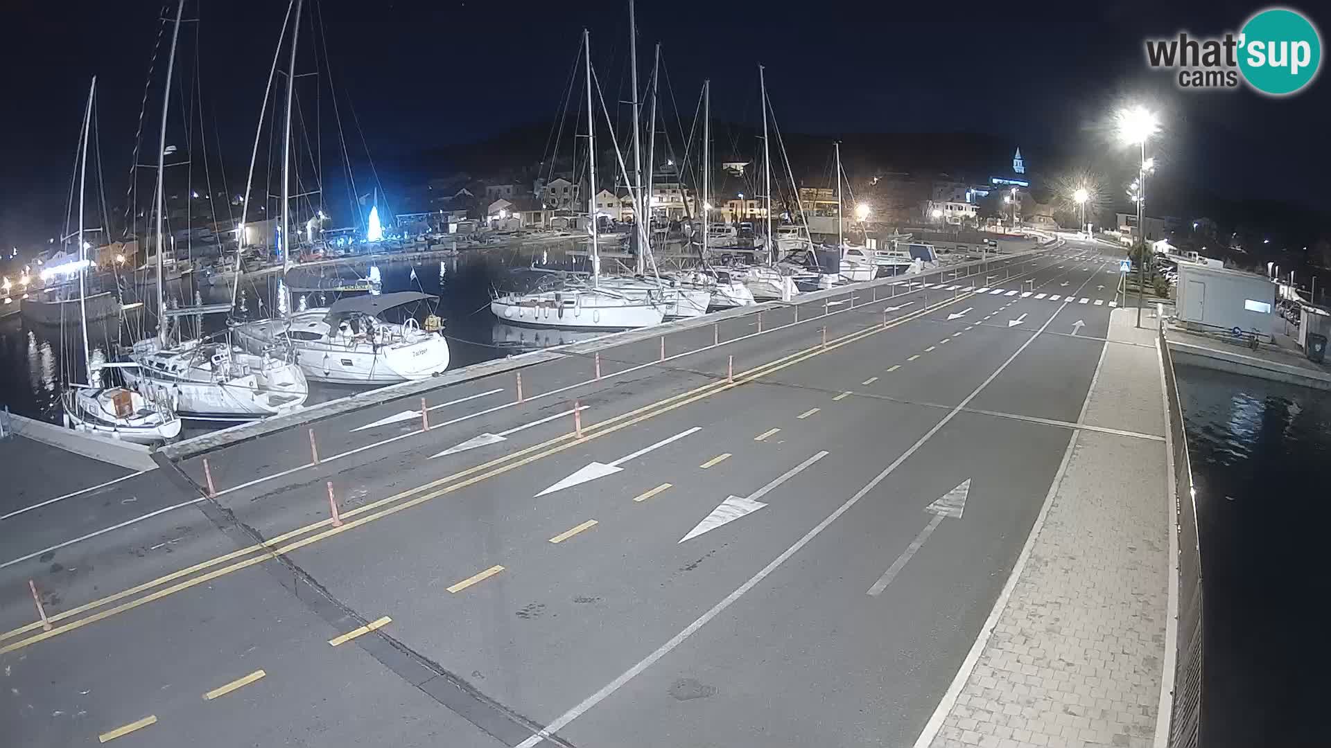 Dalmacia Tkon Transportar- webcams Croacia