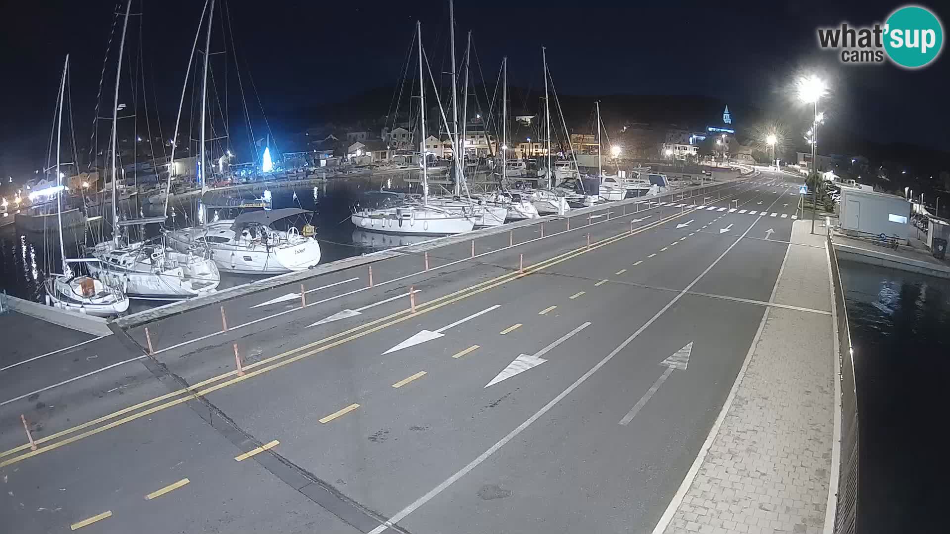 Dalmacia Tkon Transportar- webcams Croacia