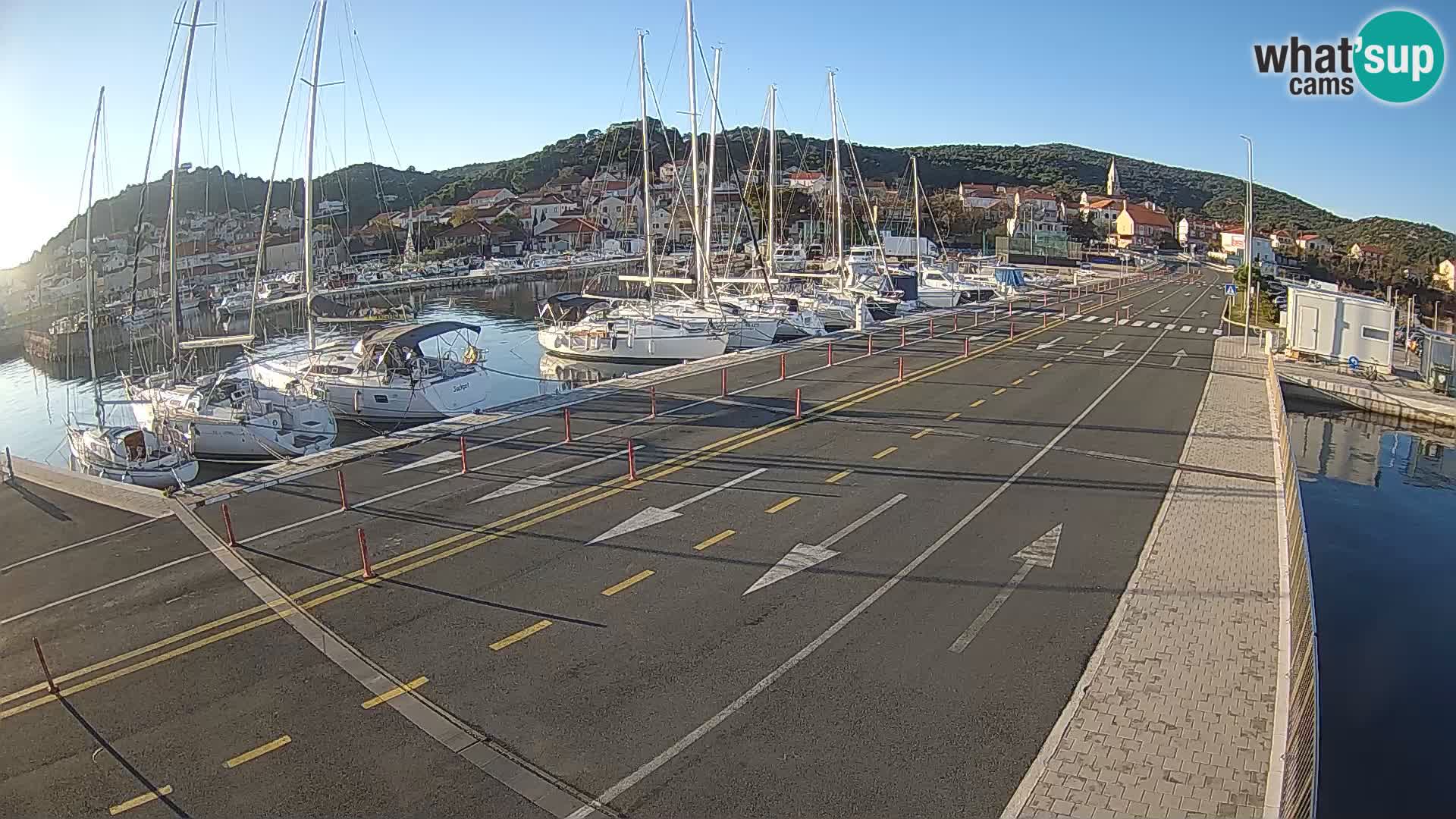 Dalmatia Tkon Ferry – webcams Croatia