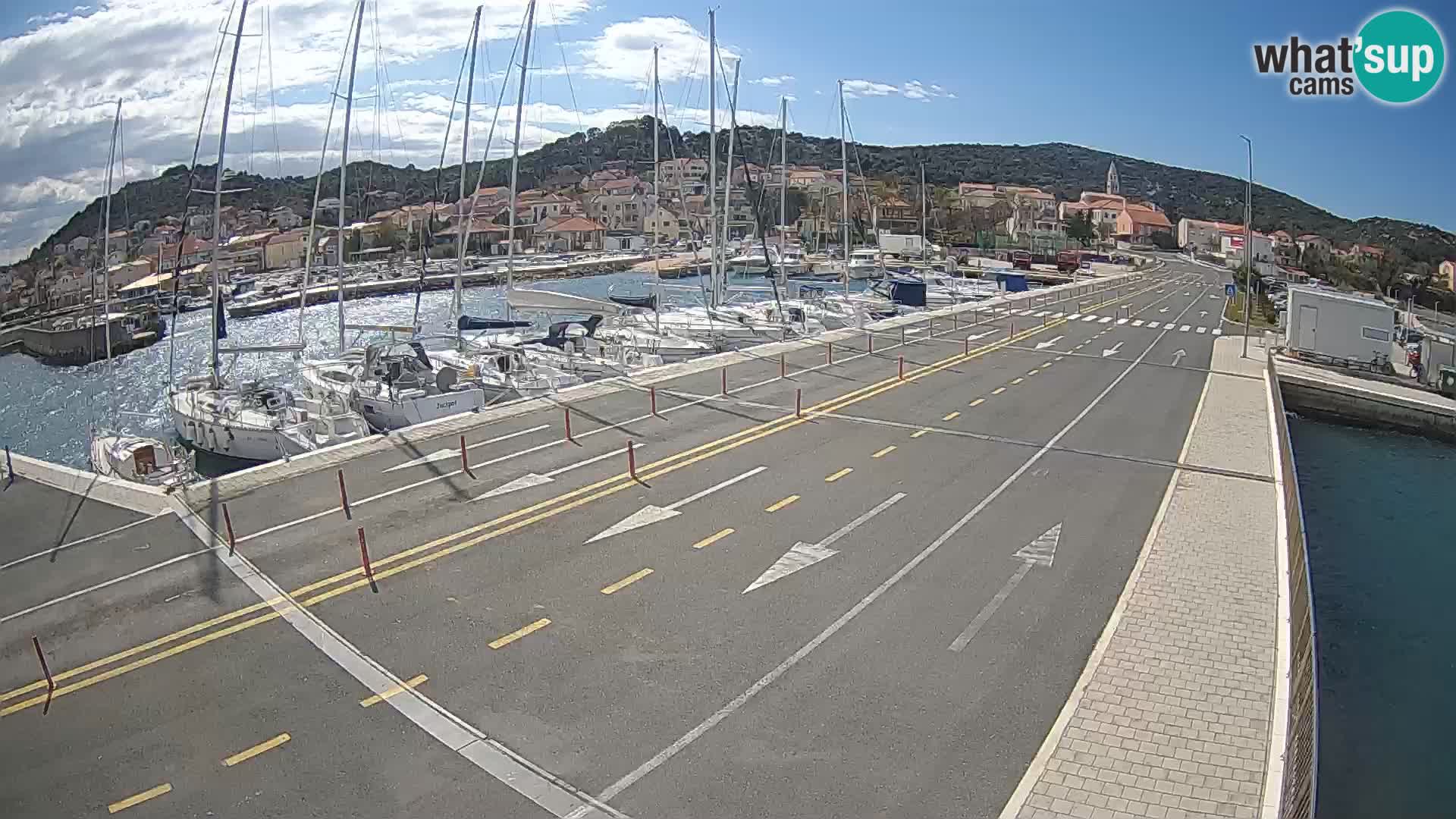 Dalmatia Tkon Ferry – webcams Croatia