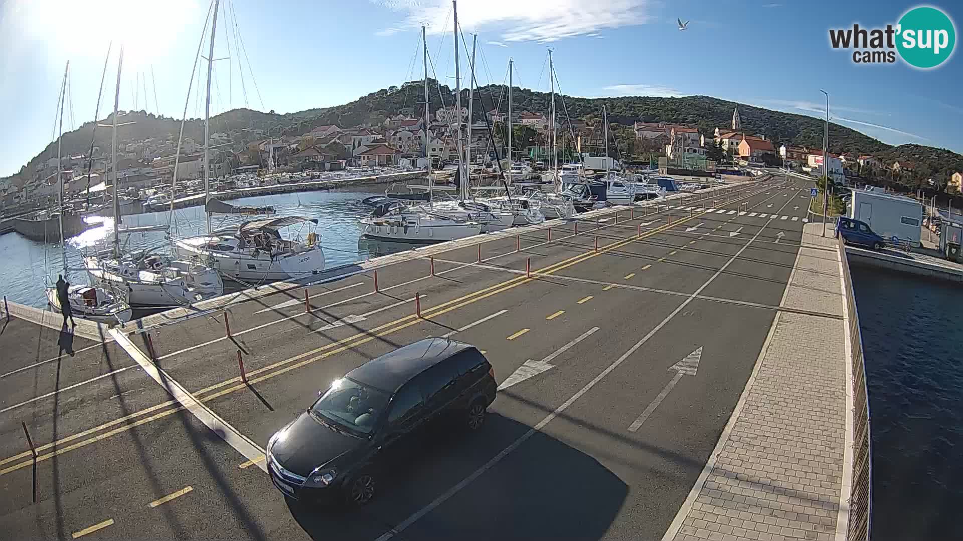 Dalmacija Trajekt Tkon – spletne kamere Hrvaška