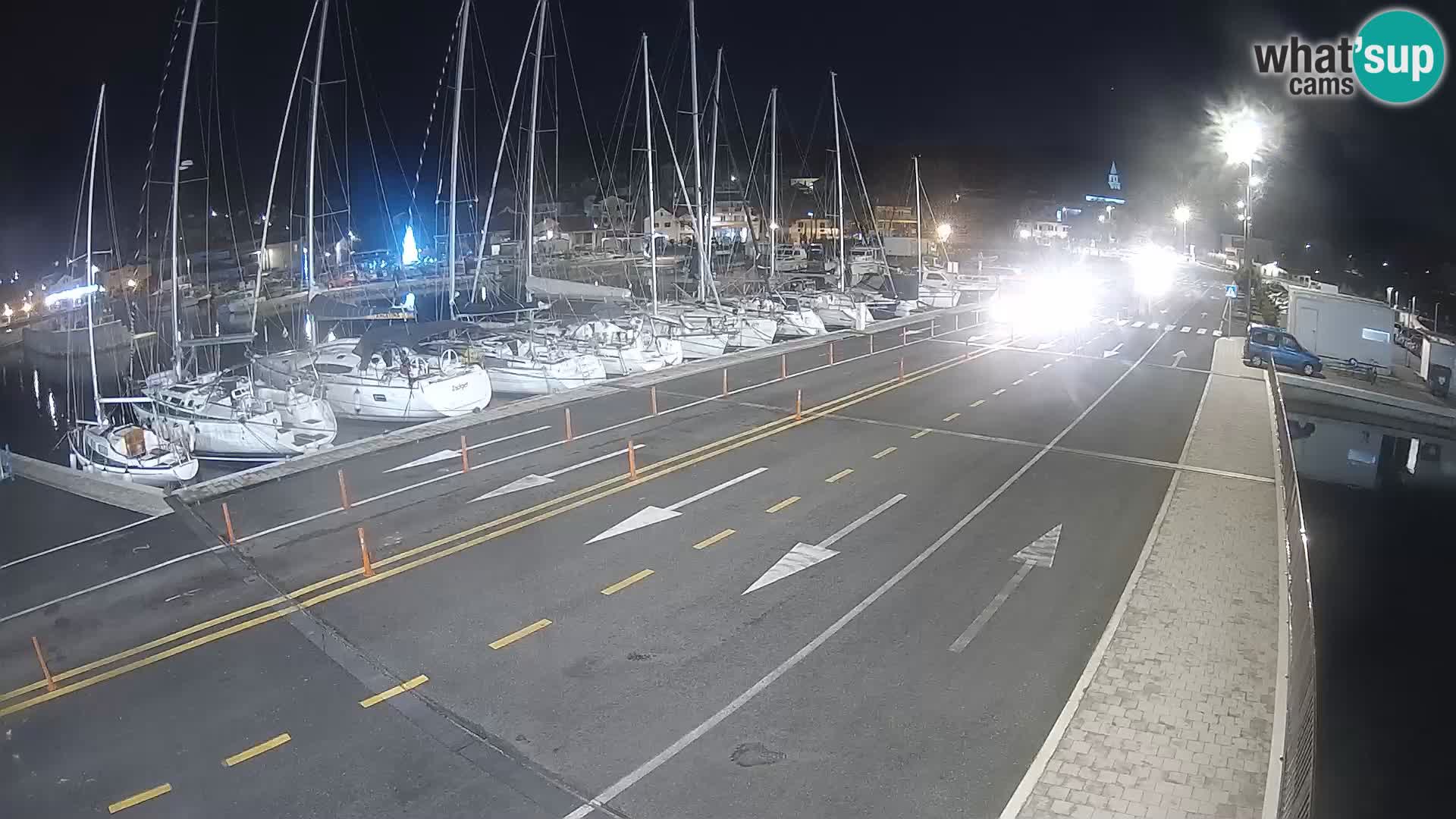 Dalmacia Tkon Transportar- webcams Croacia