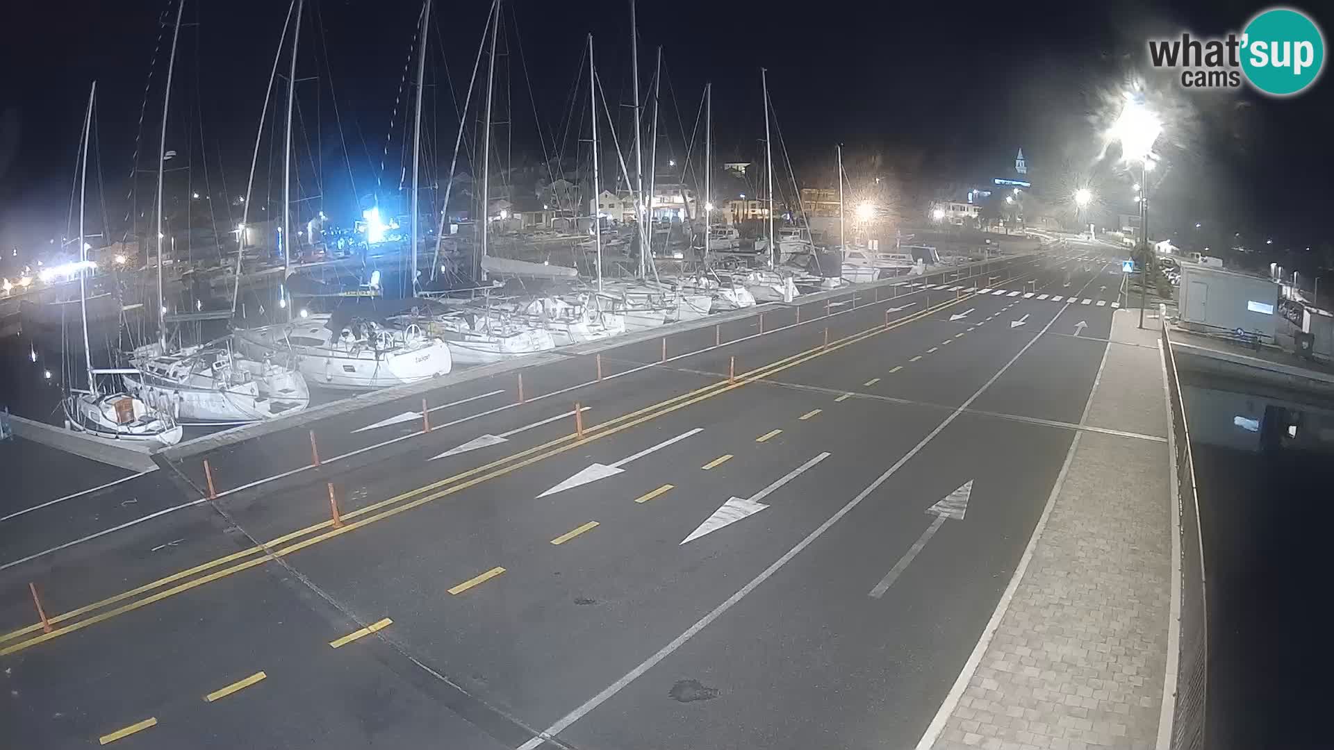 Dalmatia Tkon Ferry – webcams Croatia