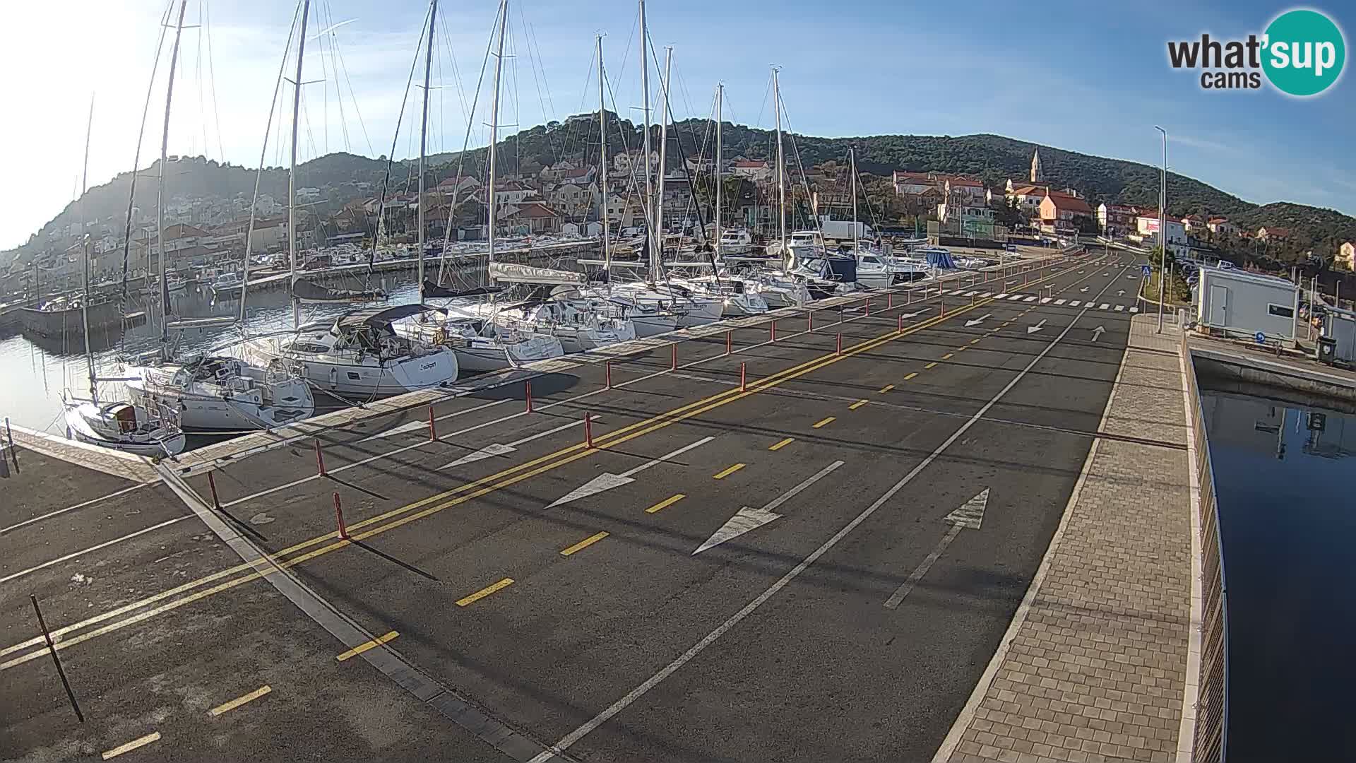 Dalmacia Tkon Transportar- webcams Croacia