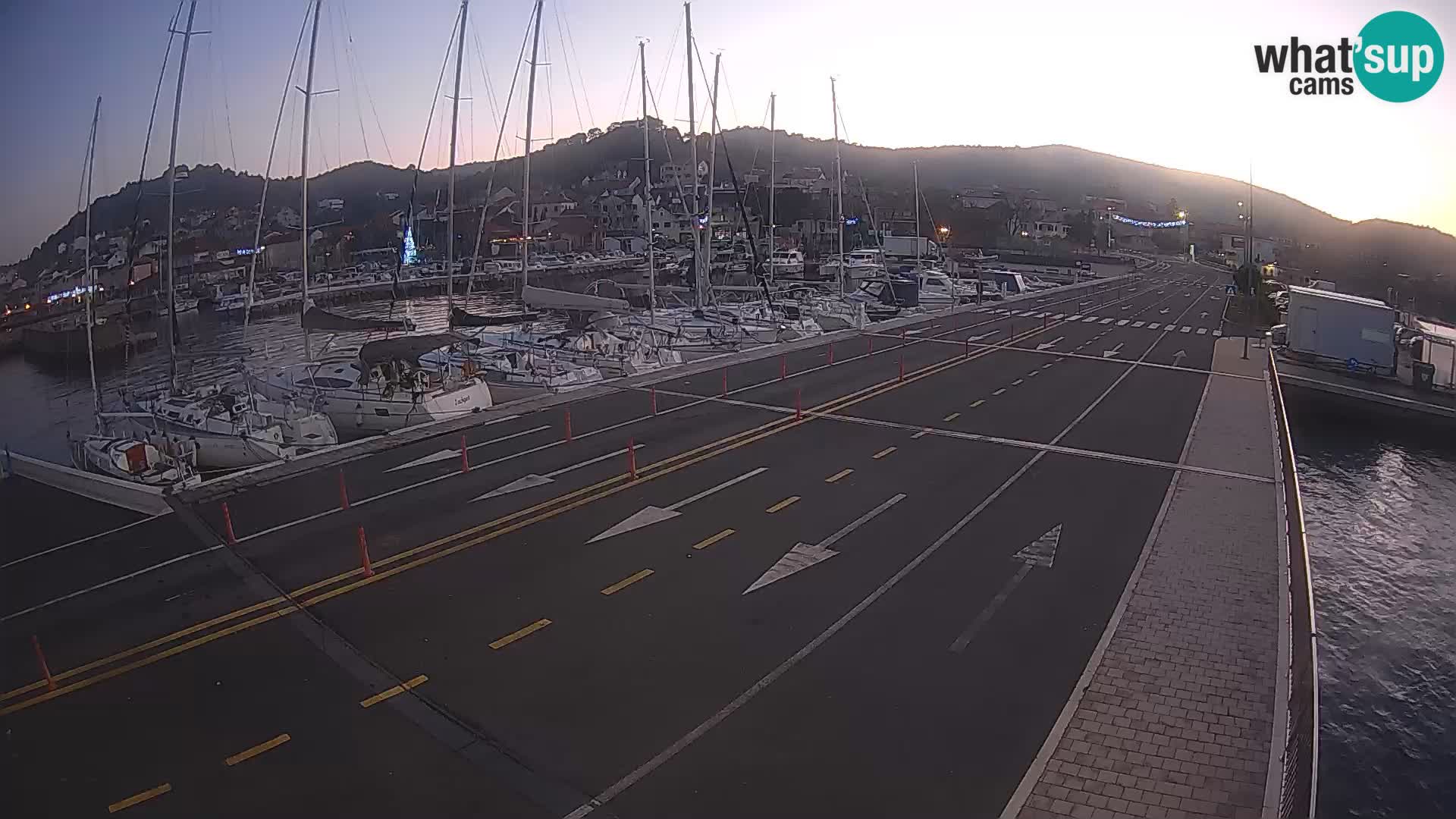 Dalmazia traghetto Tkon – webcam Croazia