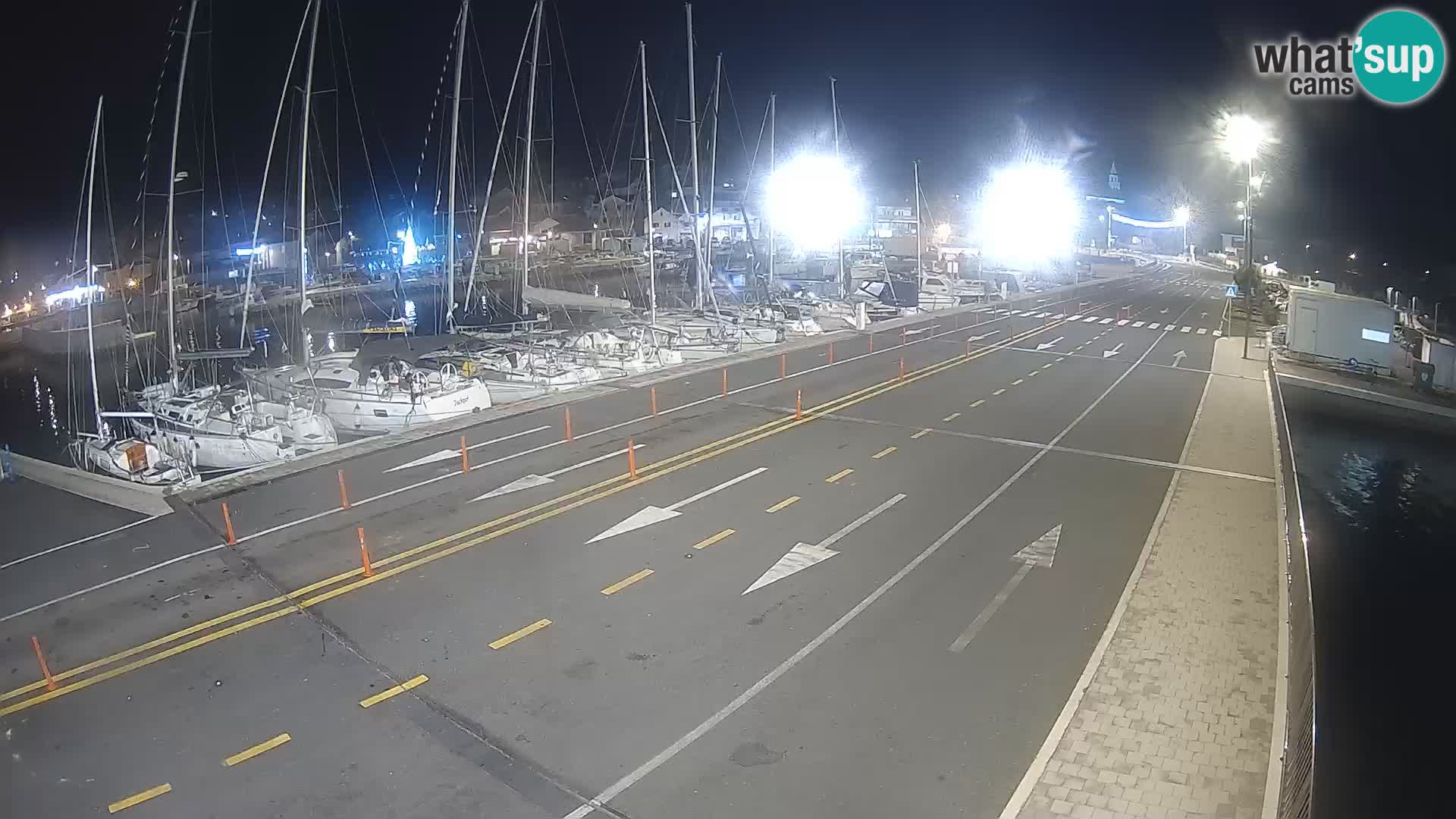 Dalmatia Tkon Ferry – webcams Croatia
