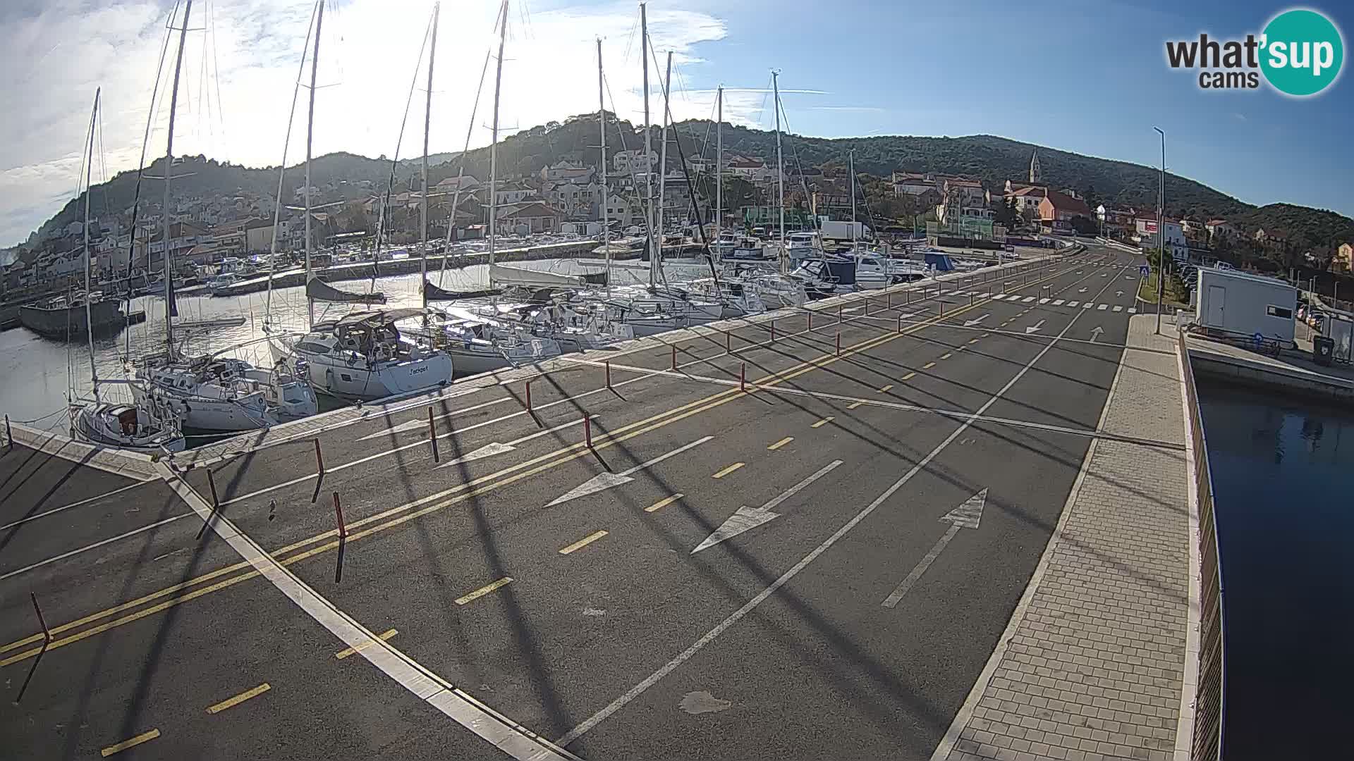 Dalmacija Trajekt Tkon – spletne kamere Hrvaška