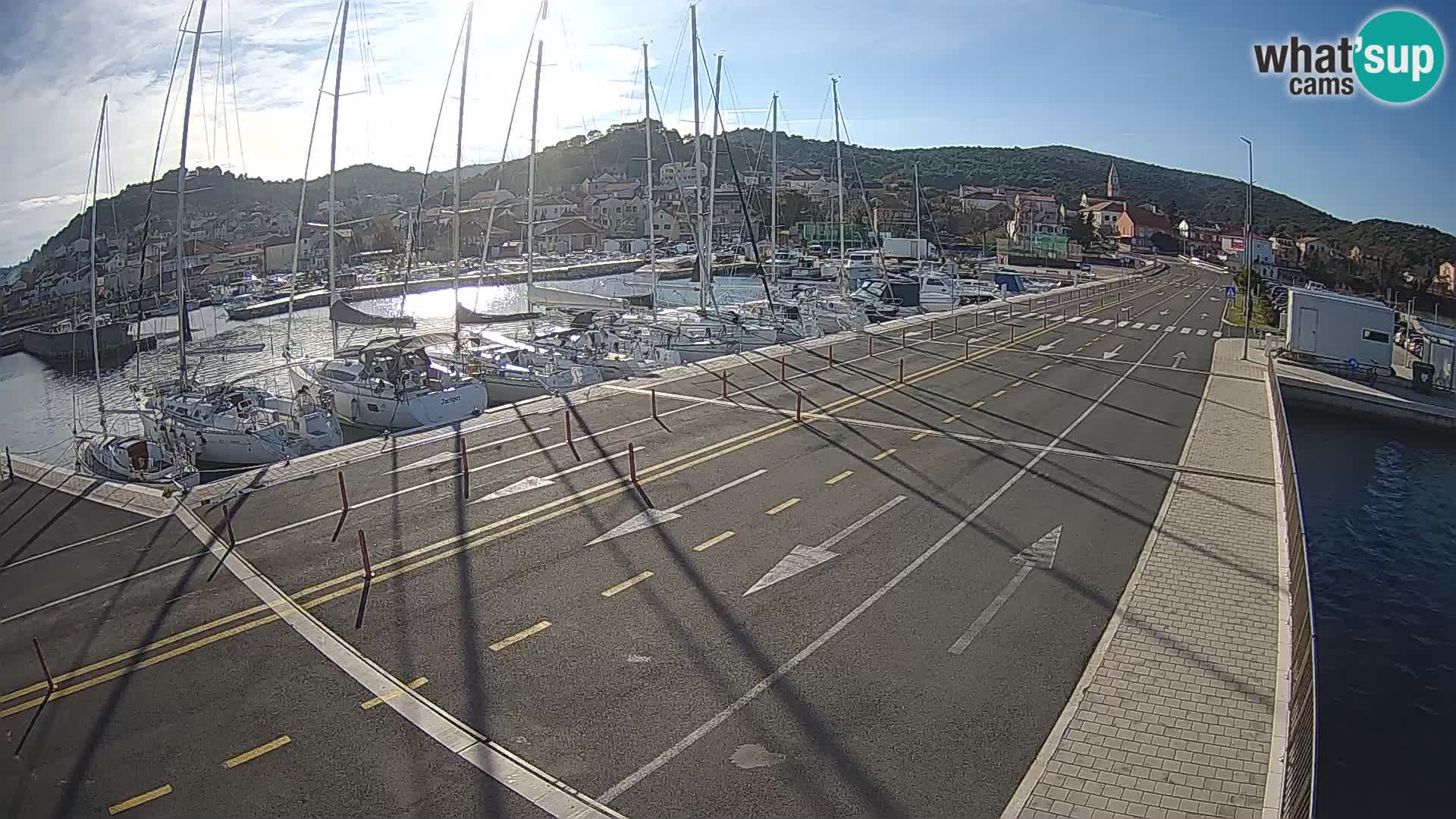 Dalmacija Trajekt Tkon – spletne kamere Hrvaška