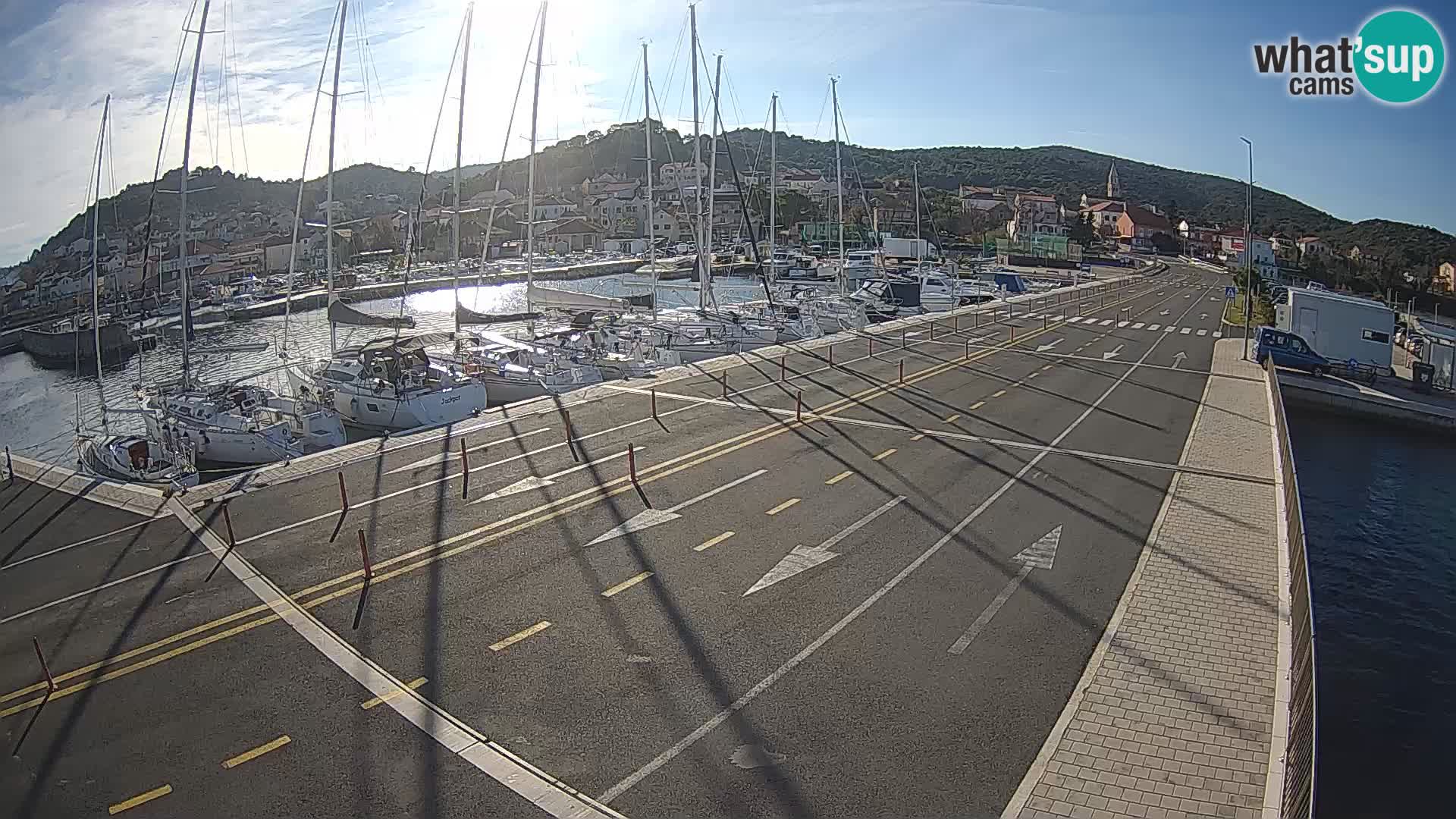 Dalmatia Tkon Ferry – webcams Croatia