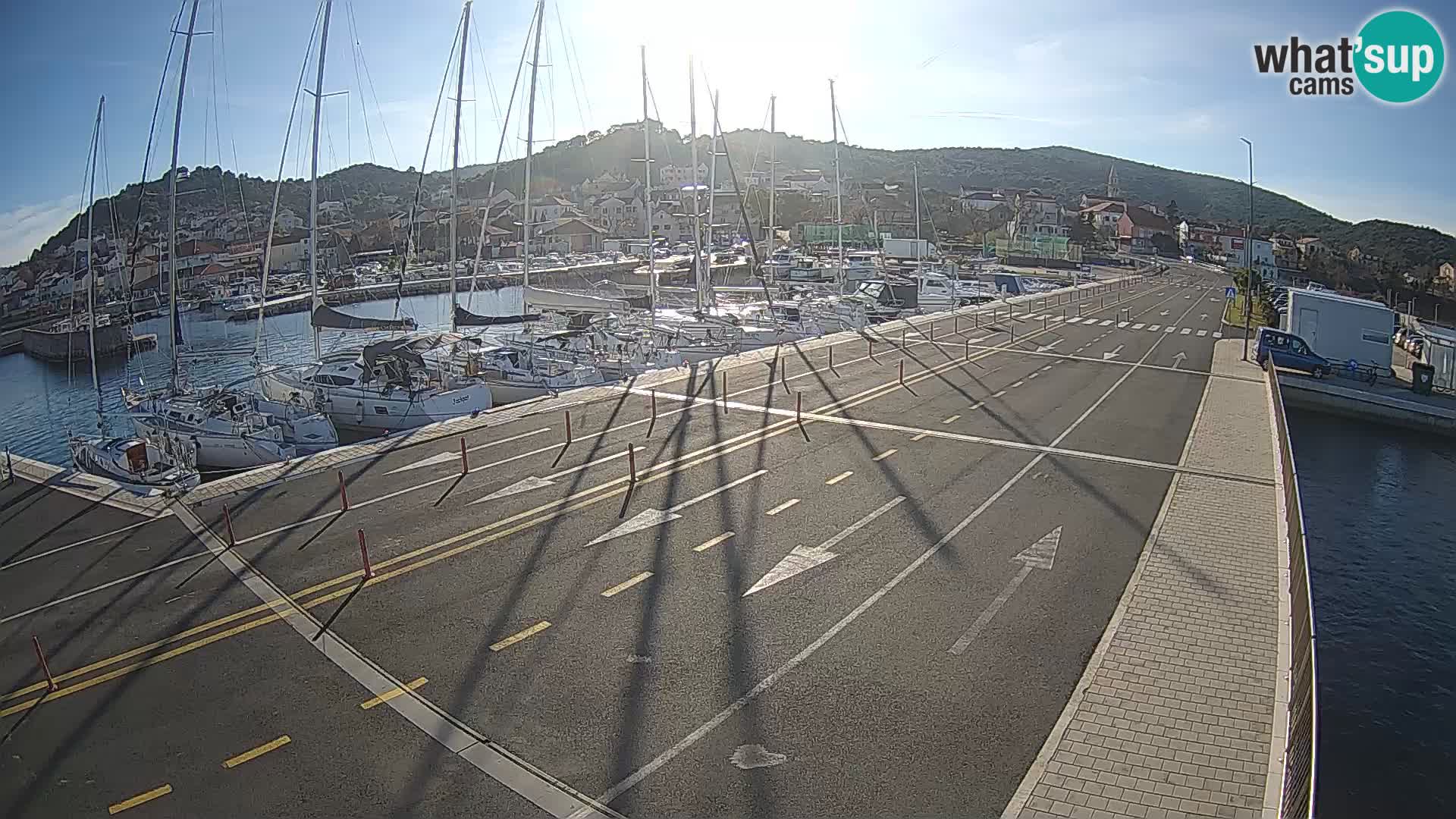 Dalmatien Tkon Fähre – Webcams Kroatien