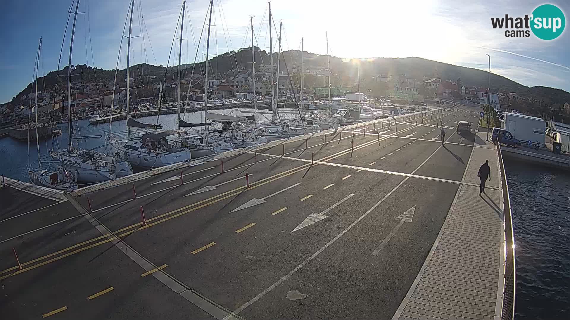 Dalmatien Tkon Fähre – Webcams Kroatien