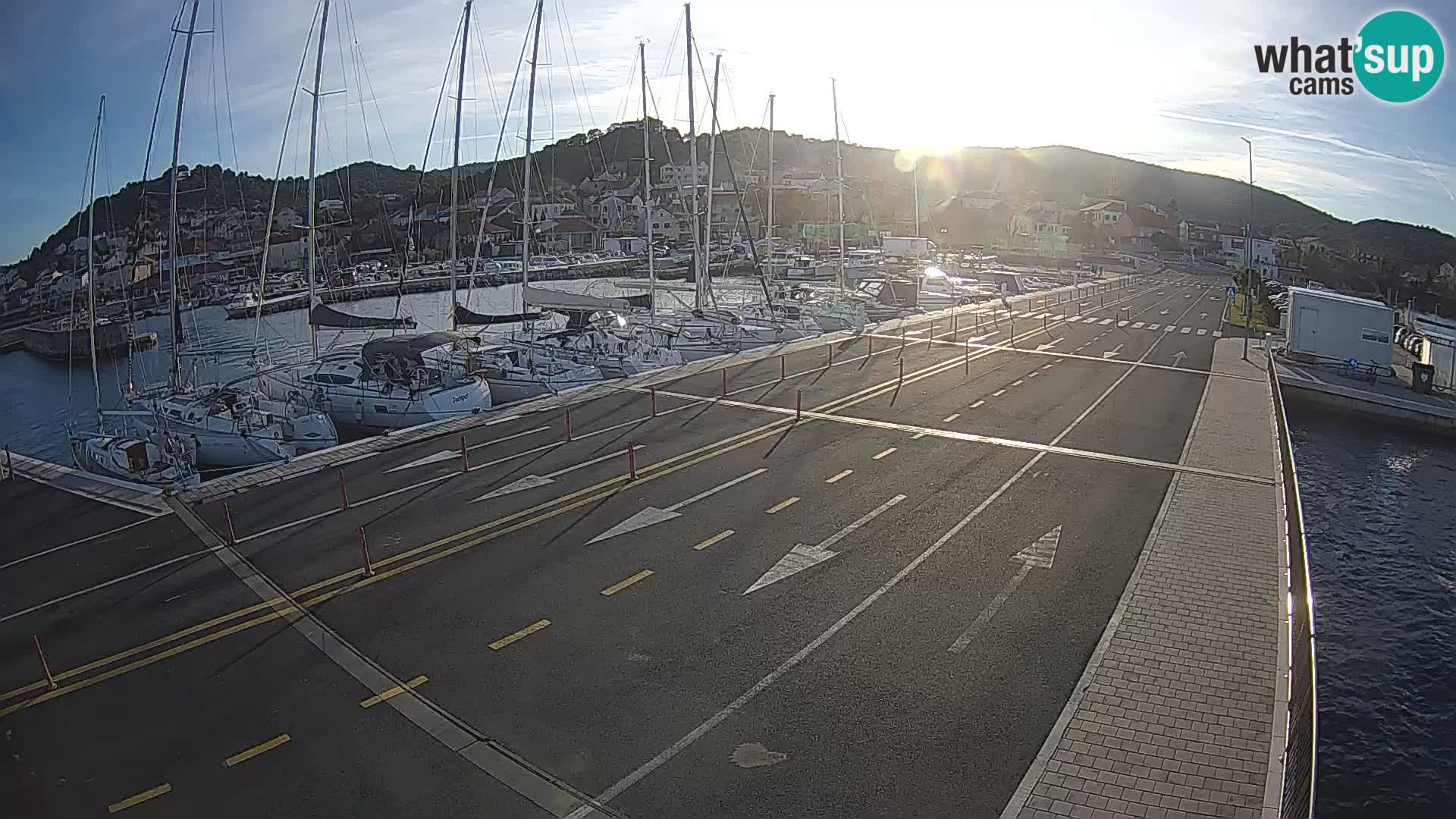 Dalmazia traghetto Tkon – webcam Croazia