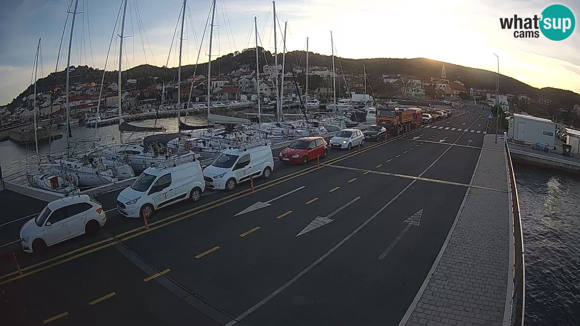 Dalmatia Tkon Ferry – webcams Croatia