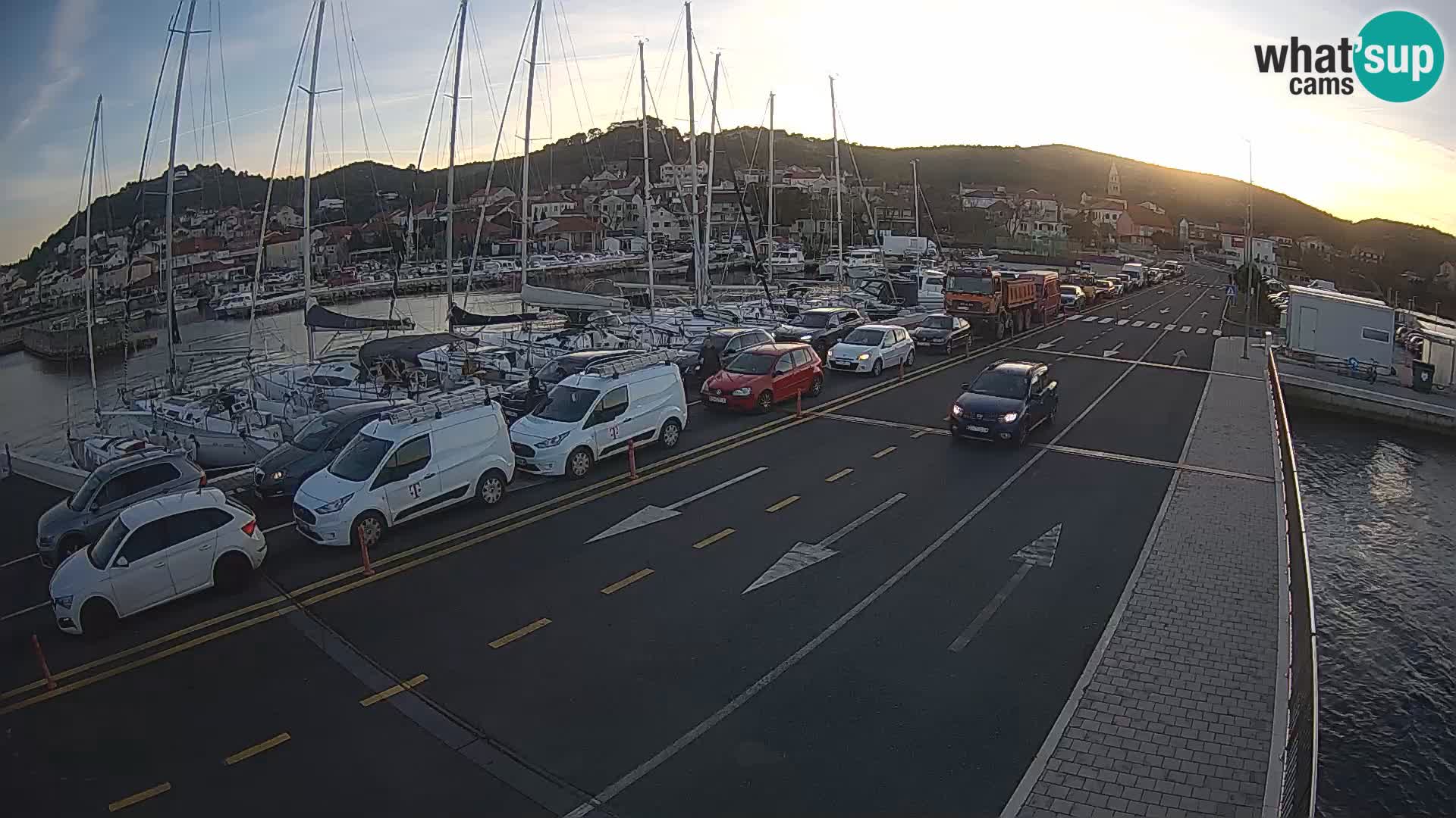 Dalmazia traghetto Tkon – webcam Croazia