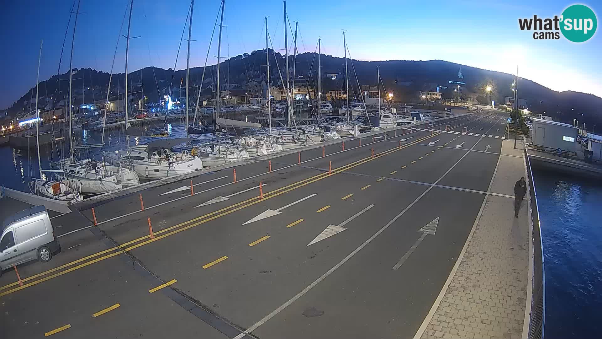 Dalmacia Tkon Transportar- webcams Croacia