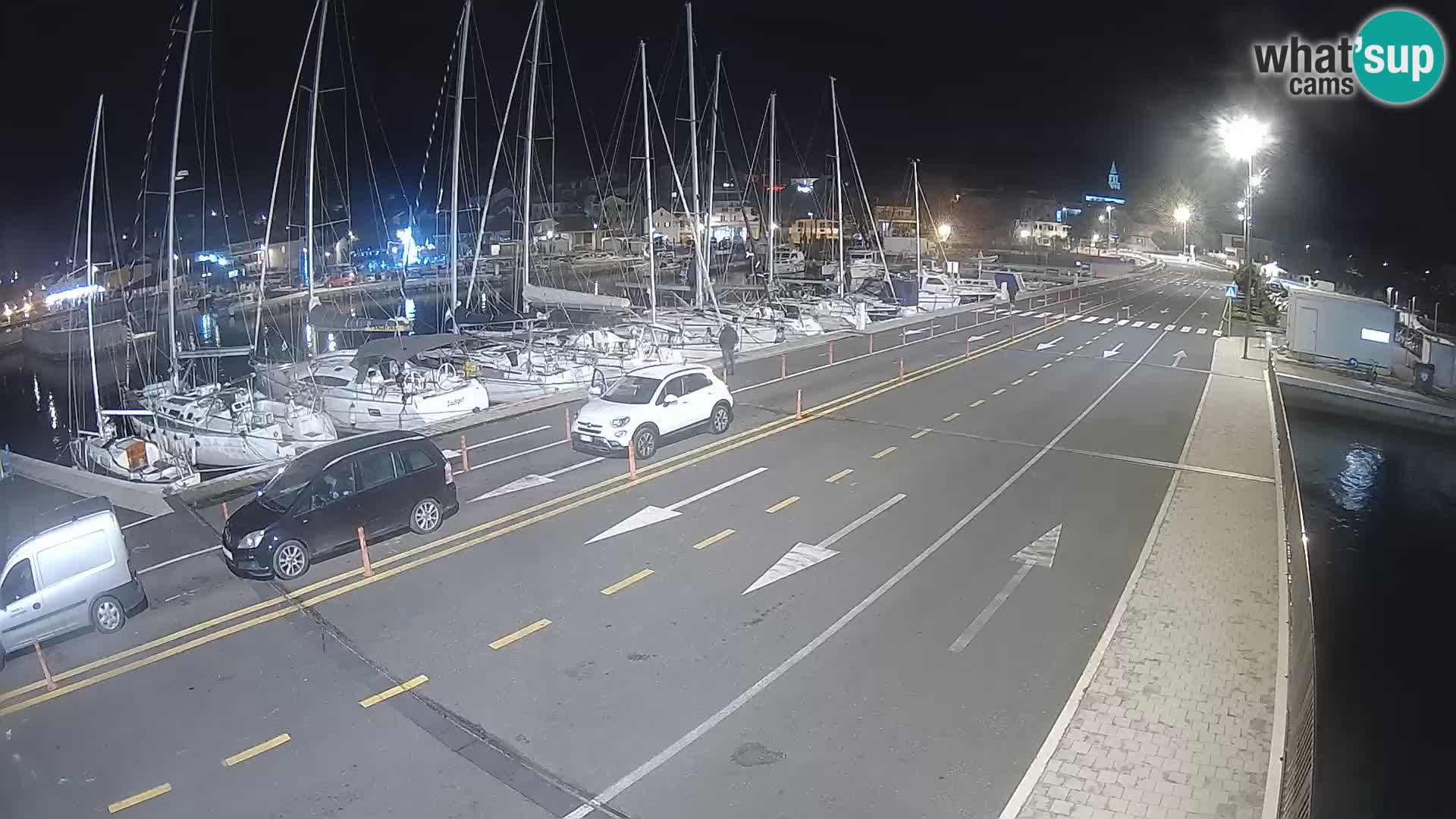 Dalmacia Tkon Transportar- webcams Croacia