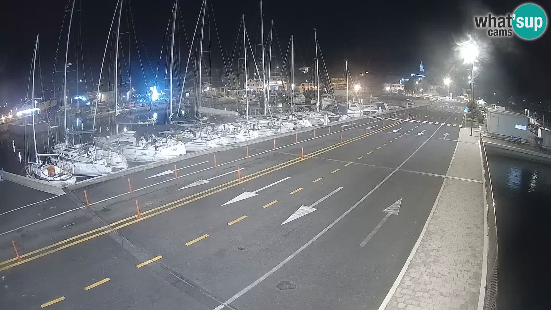 Dalmatia Tkon Ferry – webcams Croatia