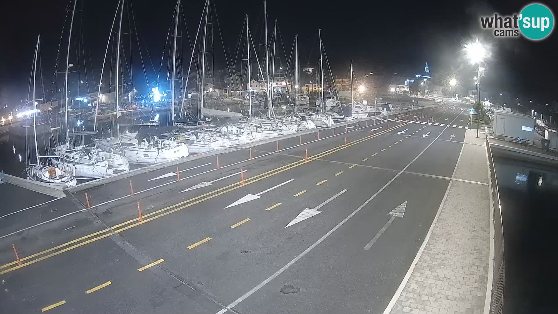 Dalmatia Tkon Ferry – webcams Croatia