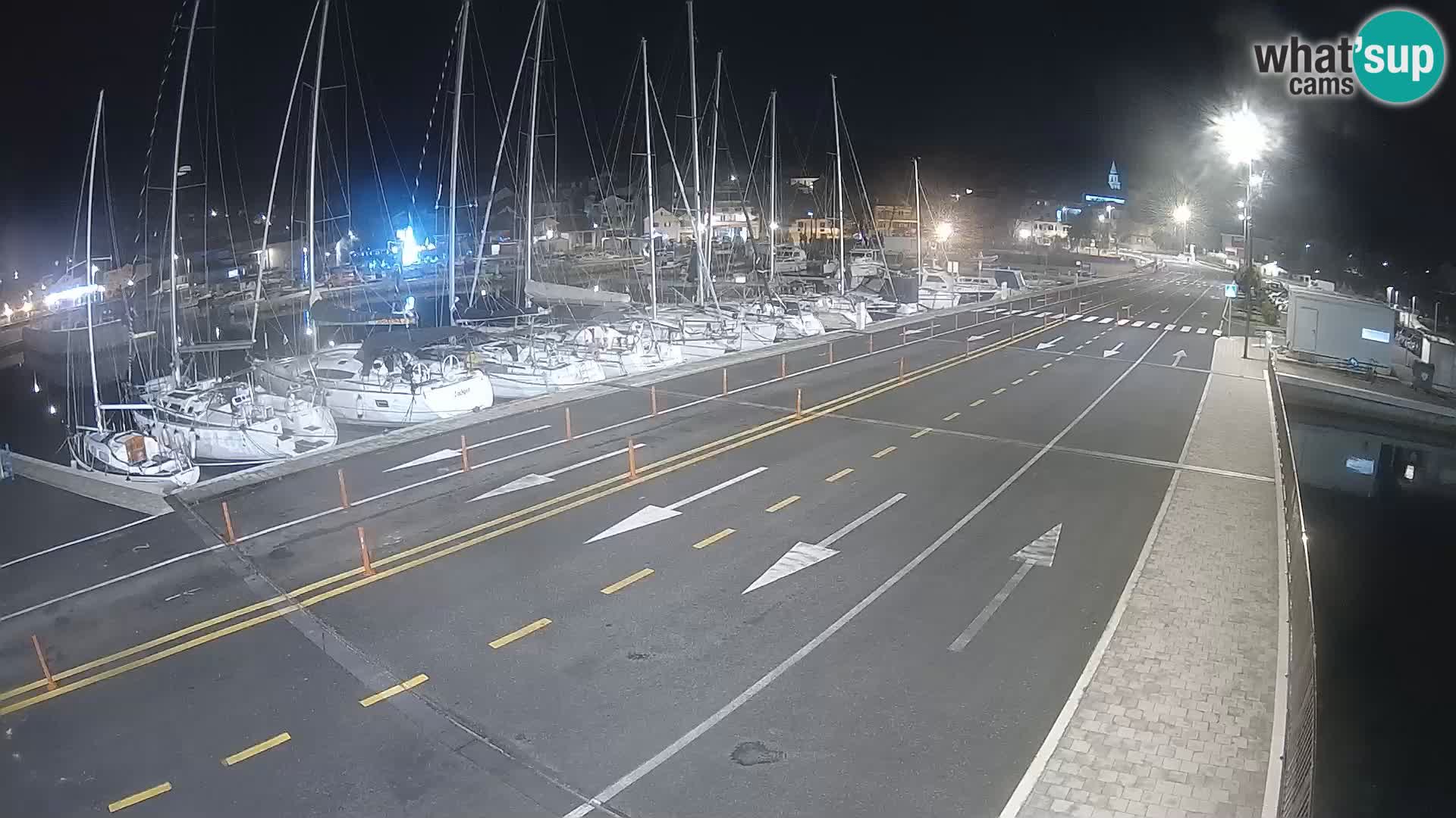 Dalmacija Trajekt Tkon – spletne kamere Hrvaška