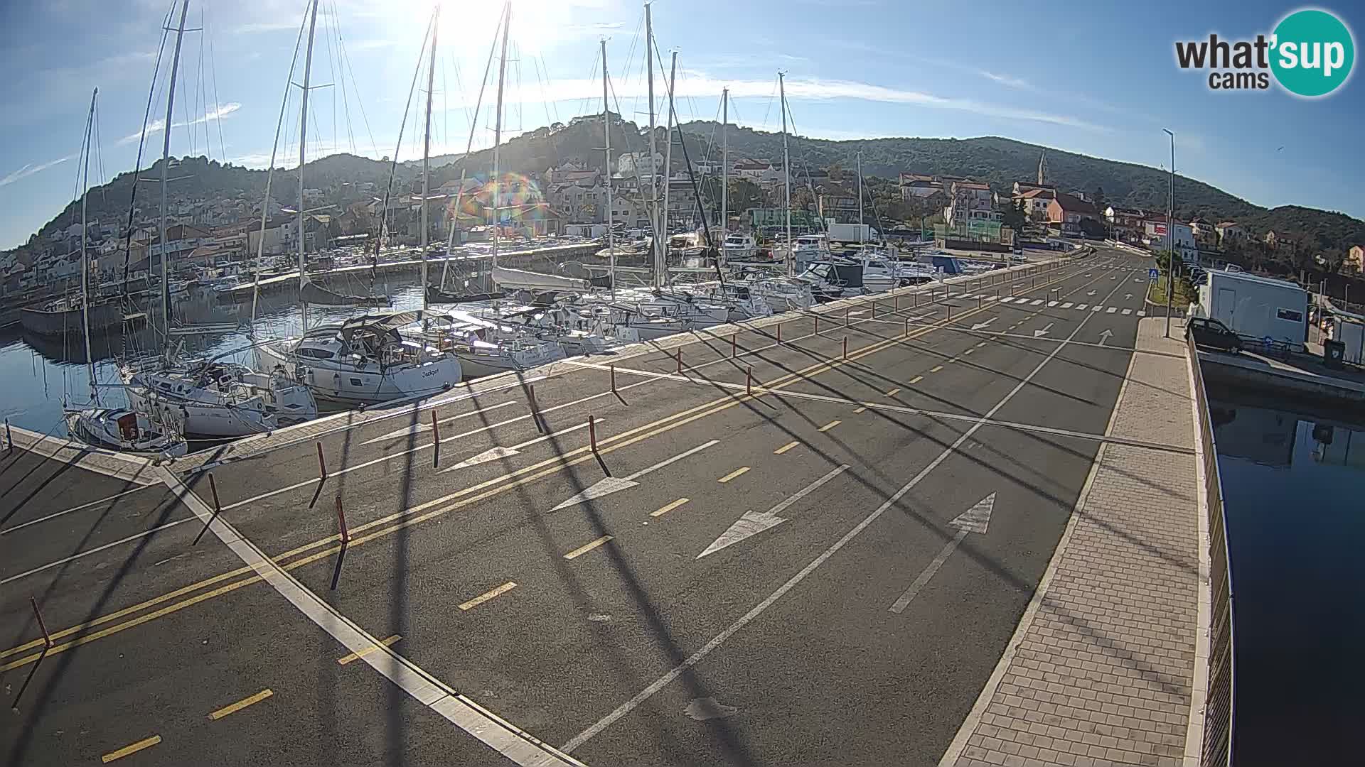 Dalmatia Tkon Ferry – webcams Croatia